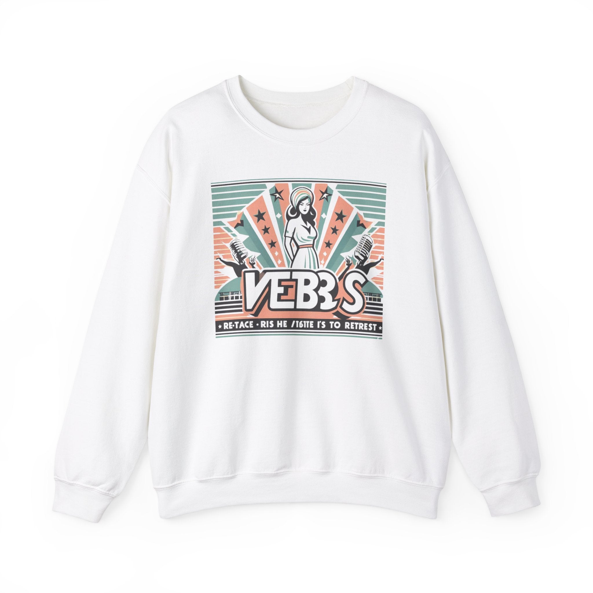 Retro Vibes Sweatshirt for International Women's Day