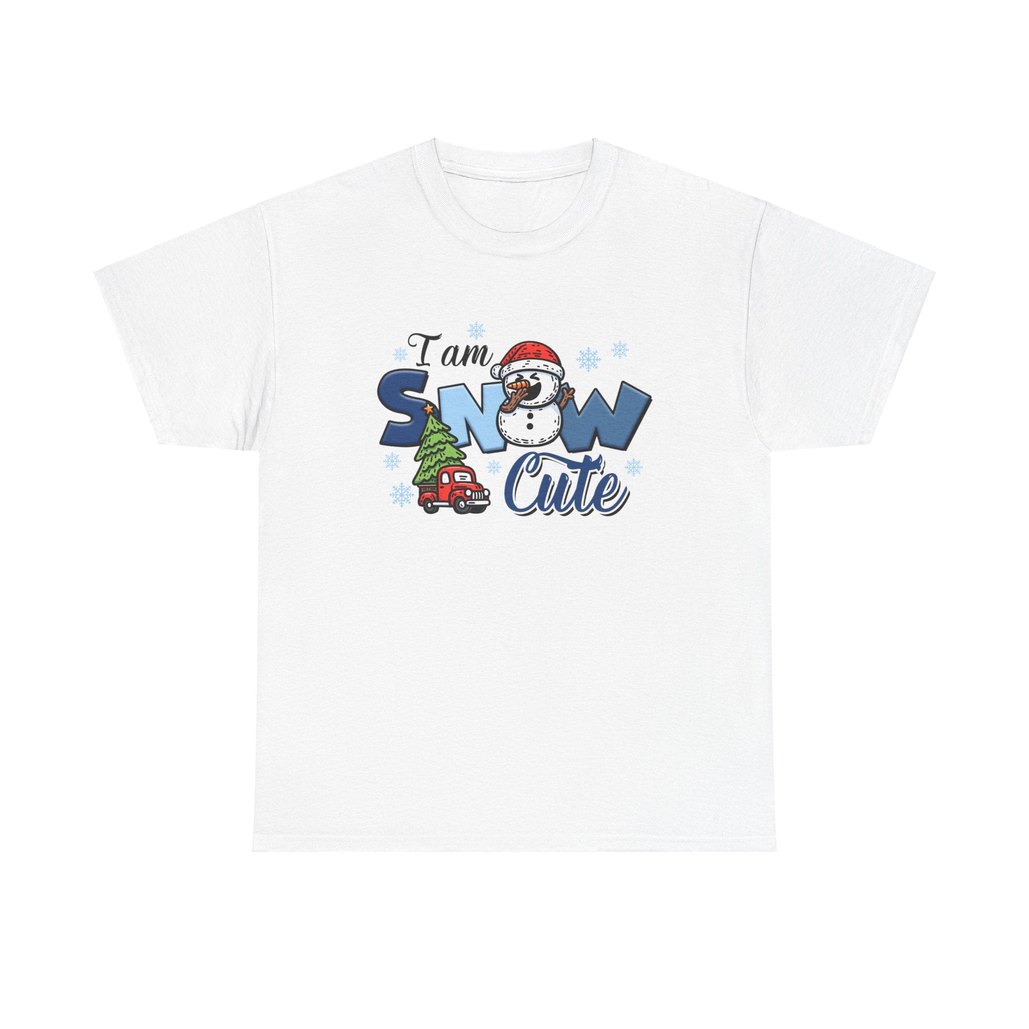 Snow Cute Winter Graphic Tee: Cozy Style Statement"