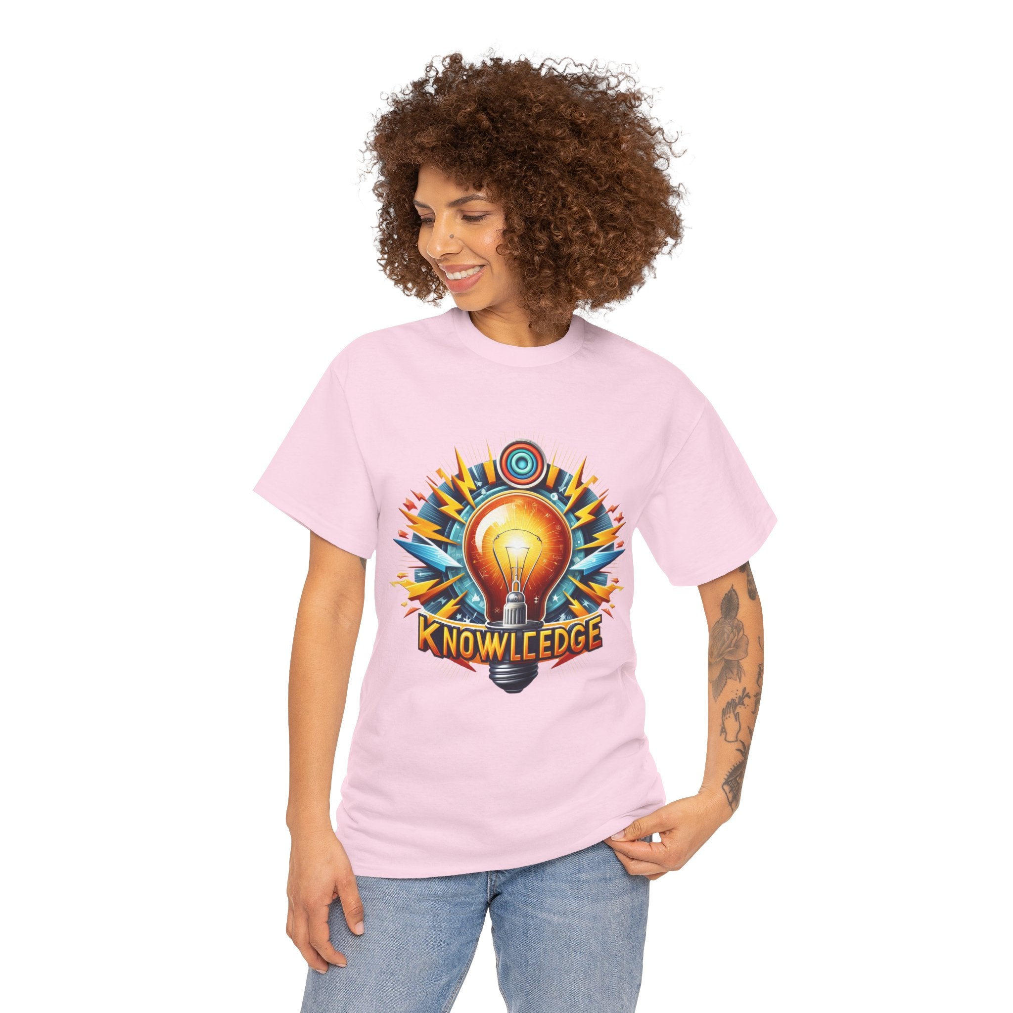 Empowerment Collection: 'Knowledge is Power' Inspirational T-Shirt