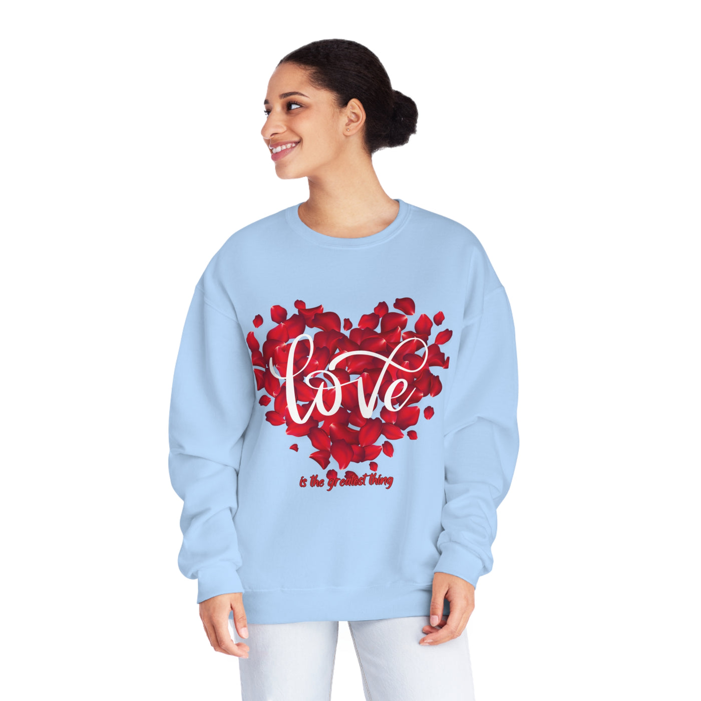 Love is the Greatest Thing Valentine's Day Sweatshirt - Cozy & Romantic Crewneck