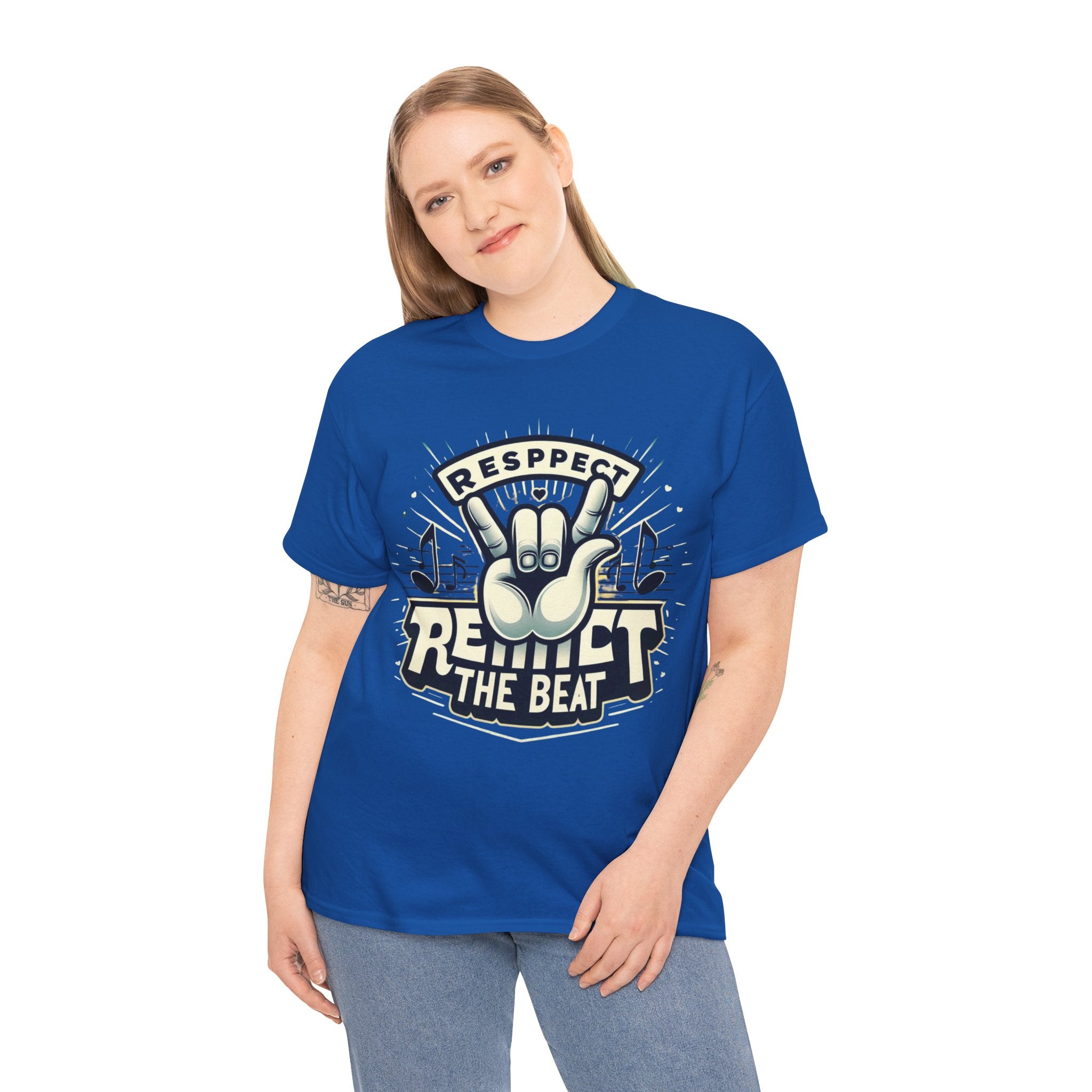 Respect the Beat T-Shirt: Embrace Your Rhythm in Style