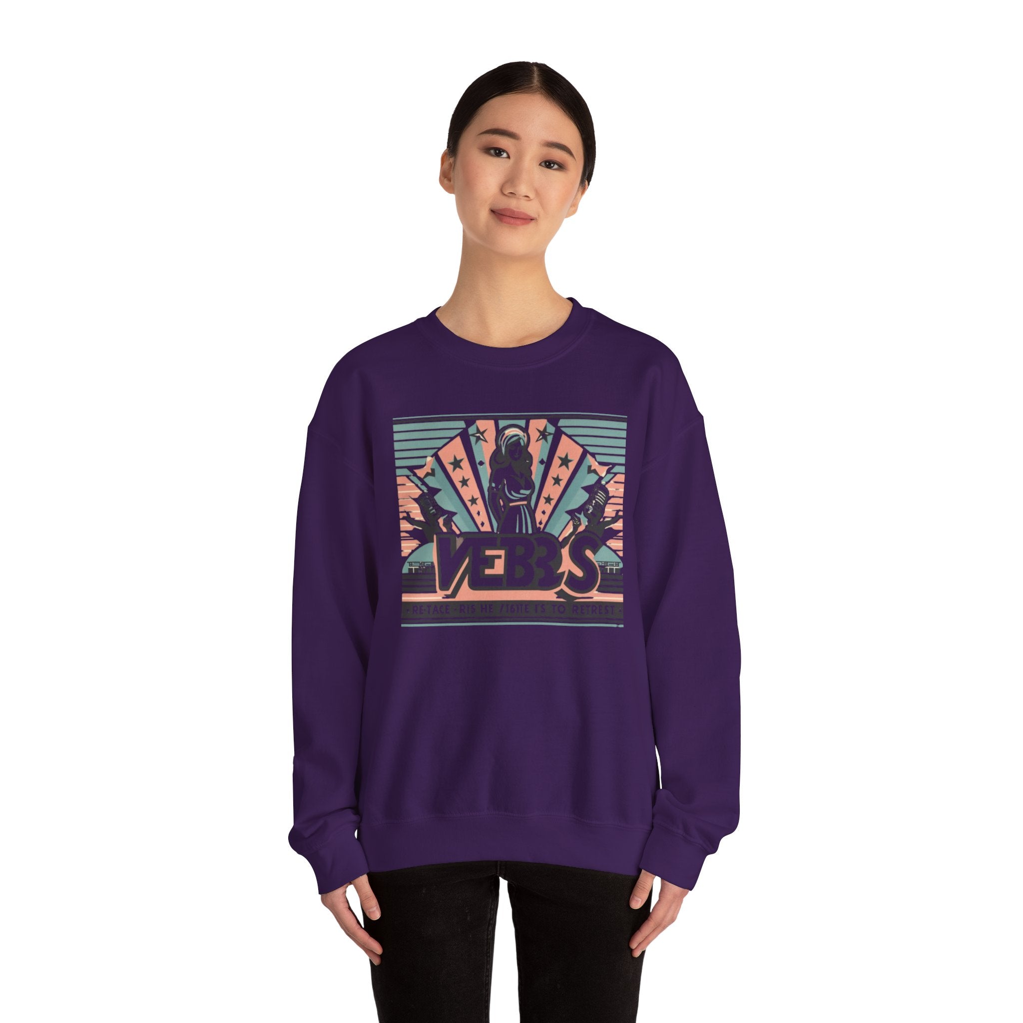 Retro Vibes Sweatshirt for International Women's Day