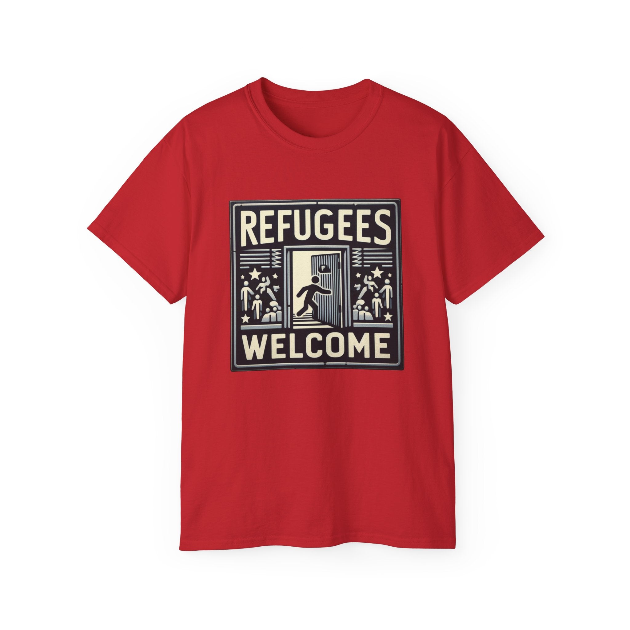 Empathy in Action: Refugee Welcome T-Shirt - Wear Your Support Proudly