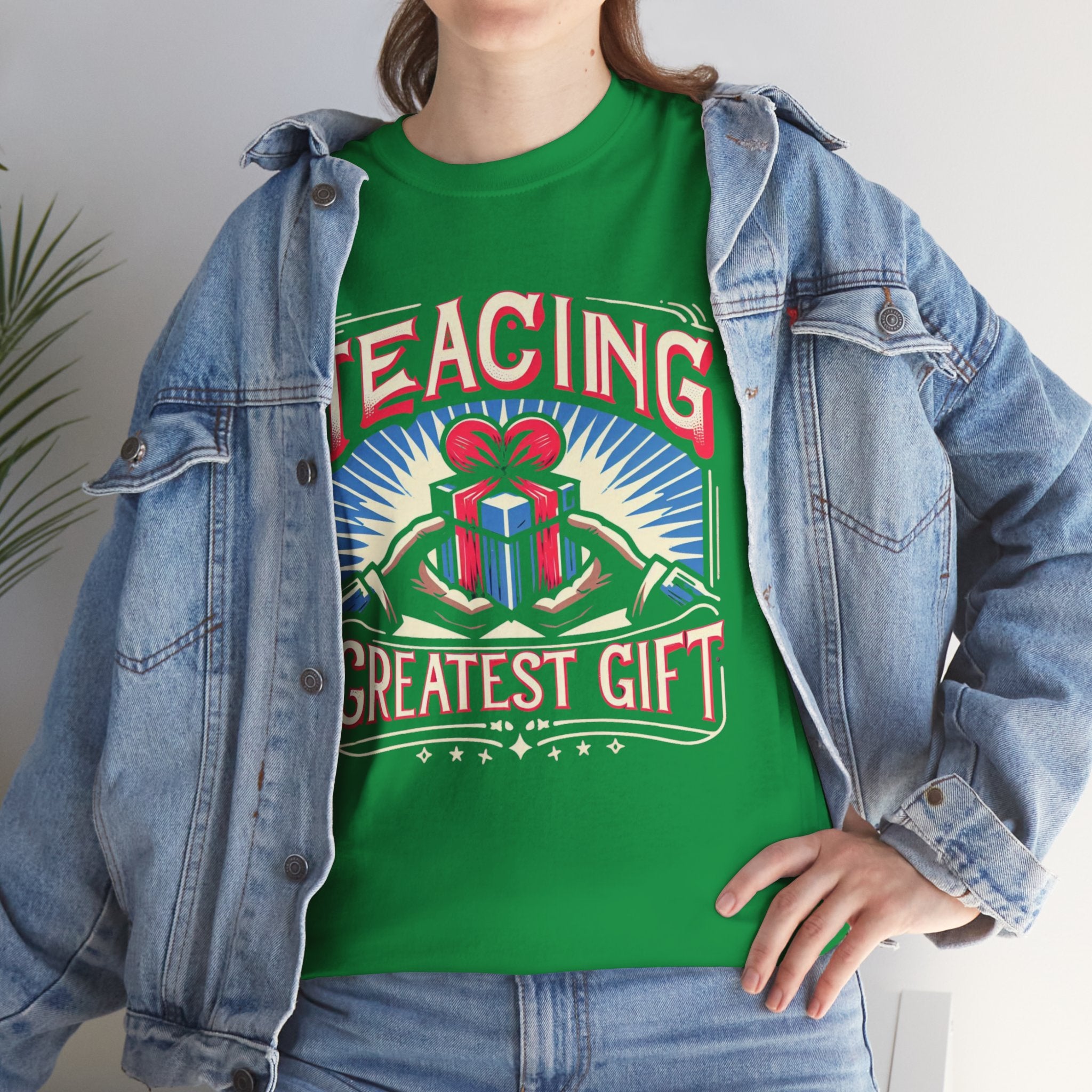 Empowerment Series: 'Teaching, The Greatest Gift' T-Shirt - Inspirational Educator Apparel