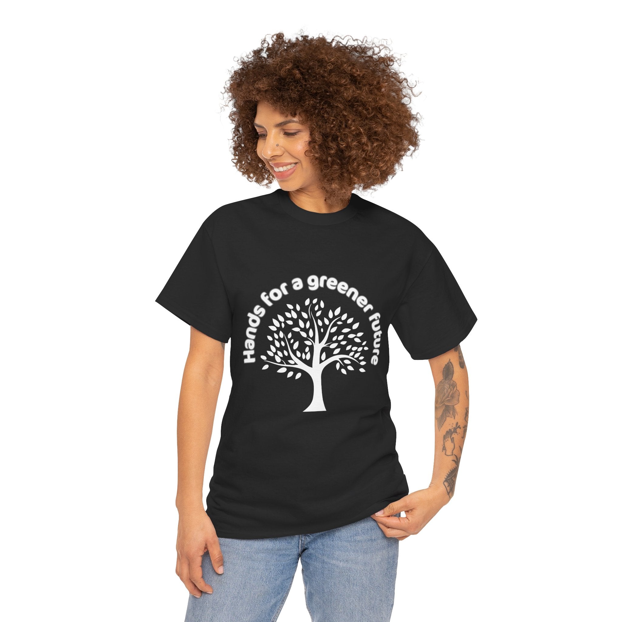 Hands Together for a Greener Future - Eco-Friendly Unisex T-shirt