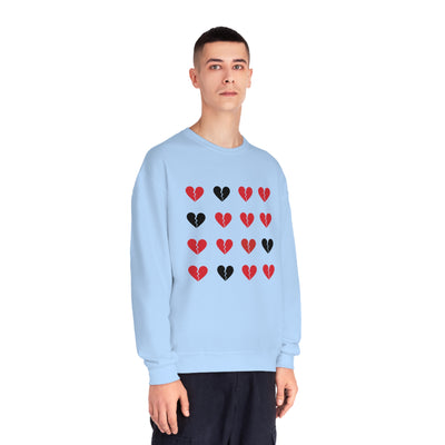 Broken Heart Valentine Sweatshirt - Funny Valentine's Day Gift for the Broken-Hearted