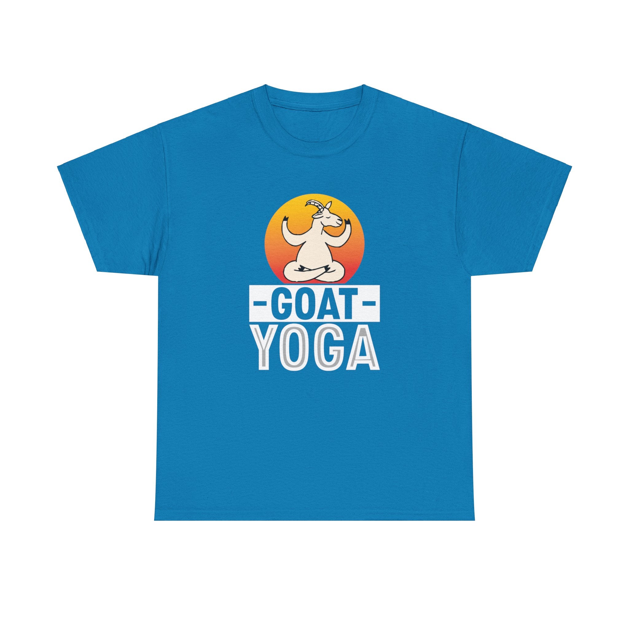 Goat Yoga T-Shirt - Cute Goat Pose Tee for Goat Lovers - Comfort Colors Shirt