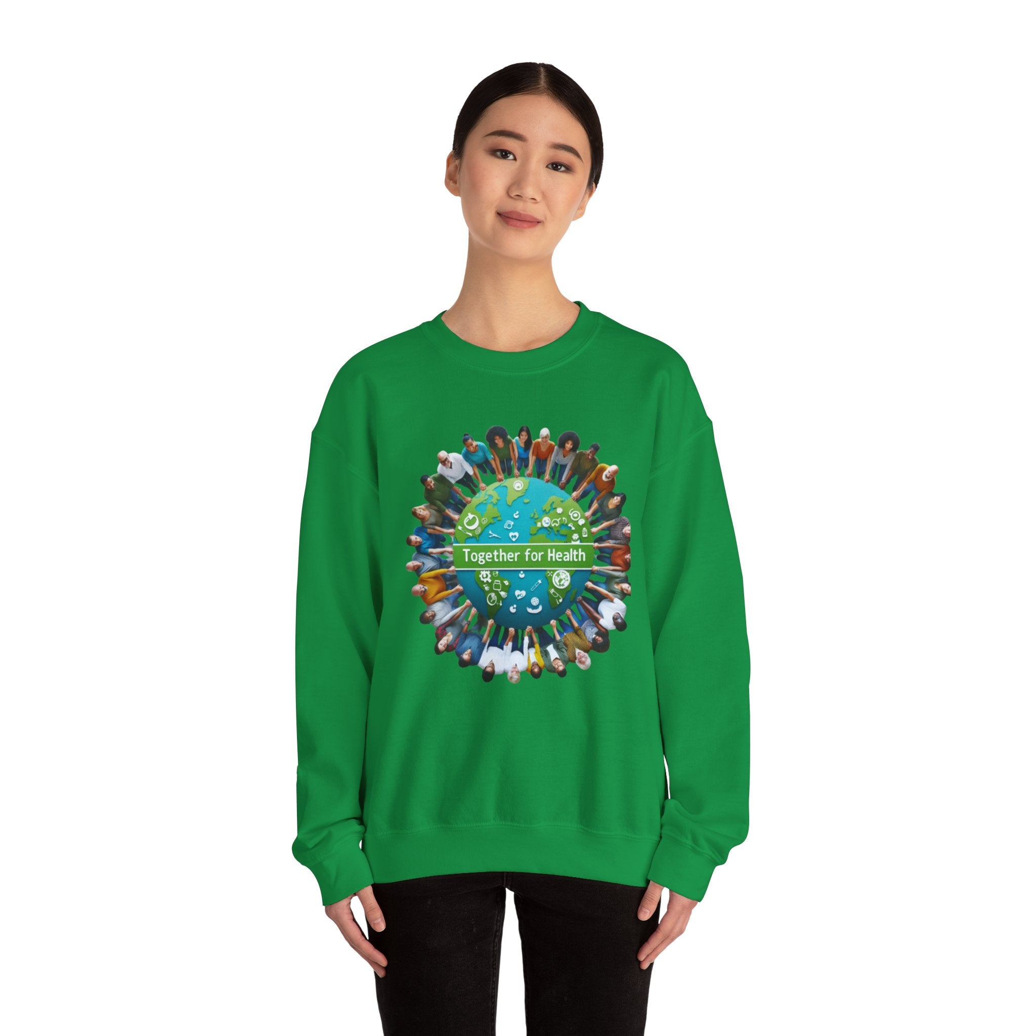 Cozy Comfort: Together for Health Sweatshirt - Supportive Style for Wellness Warriors