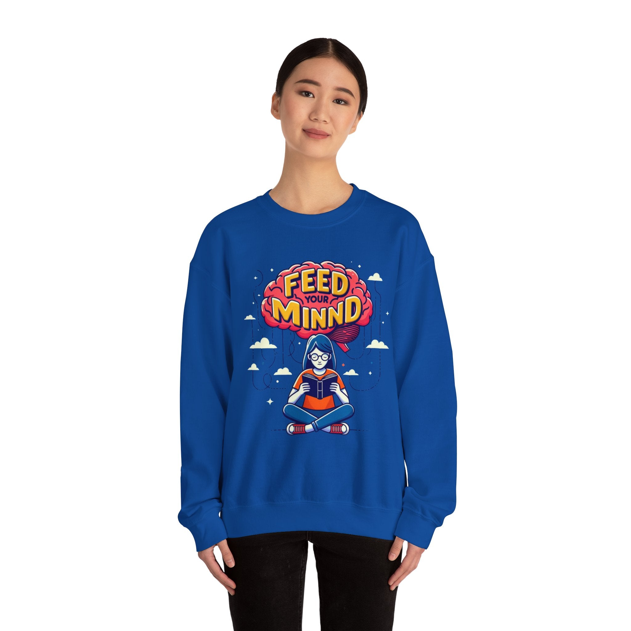 Empower Your Mind Sweatshirt - Inspirational Graphic Print for Elevated Style