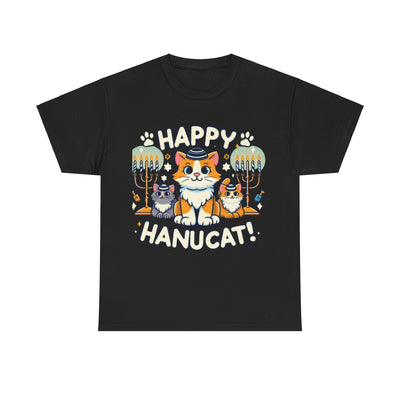 Meow-ve Over, It's Hanukkah! Funny Cat T-Shirt