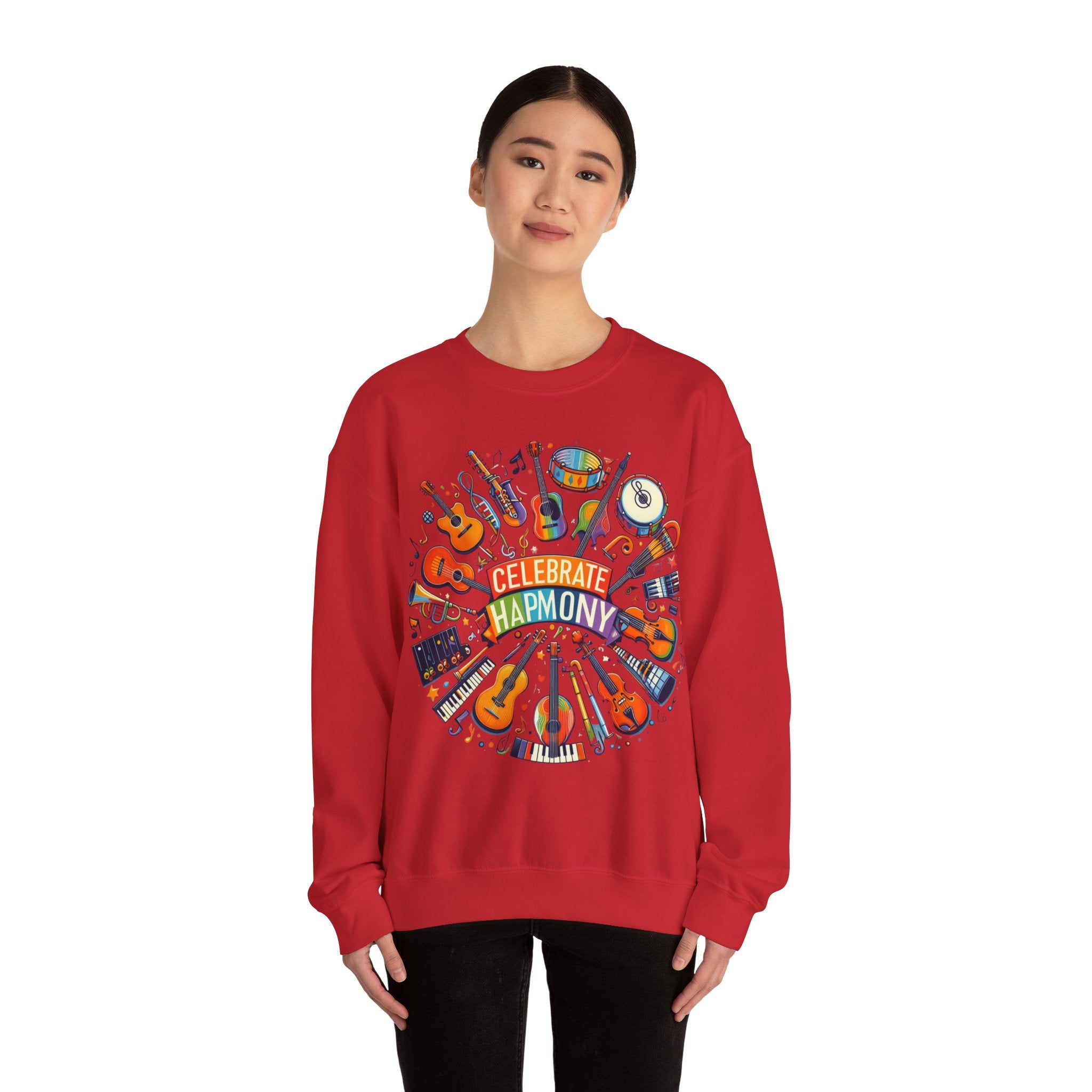 Celebrate Harmony Sweatshirt: Embrace Comfort and Style in Every Stitch