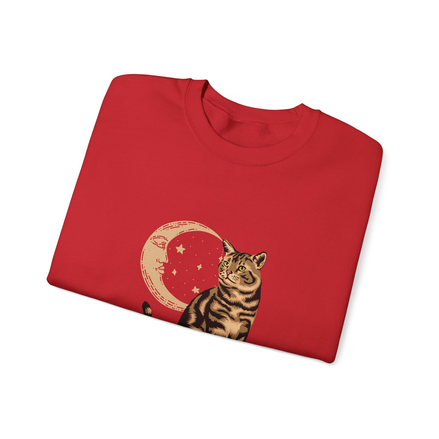 Cat Solar Eclipse Sweatshirt - Limited Edition Cozy Cat Lover's Eclipse Hoodie