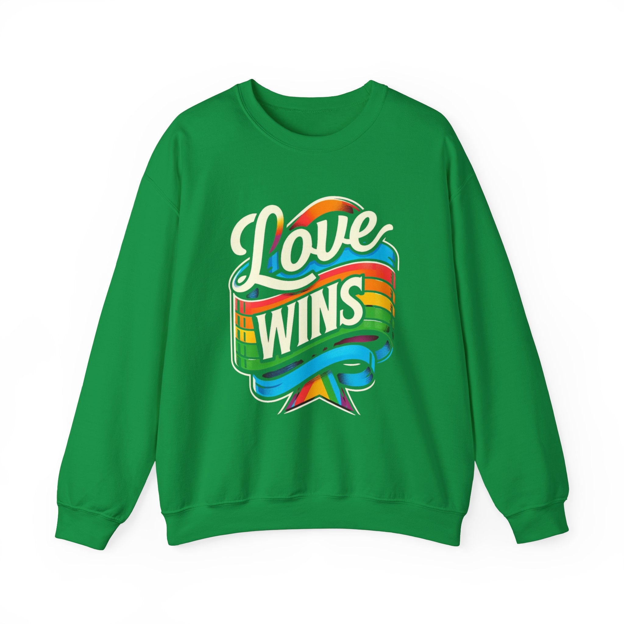 Love Wins Sweatshirt - Spread Love and Style with Our Trendy Statement Piece