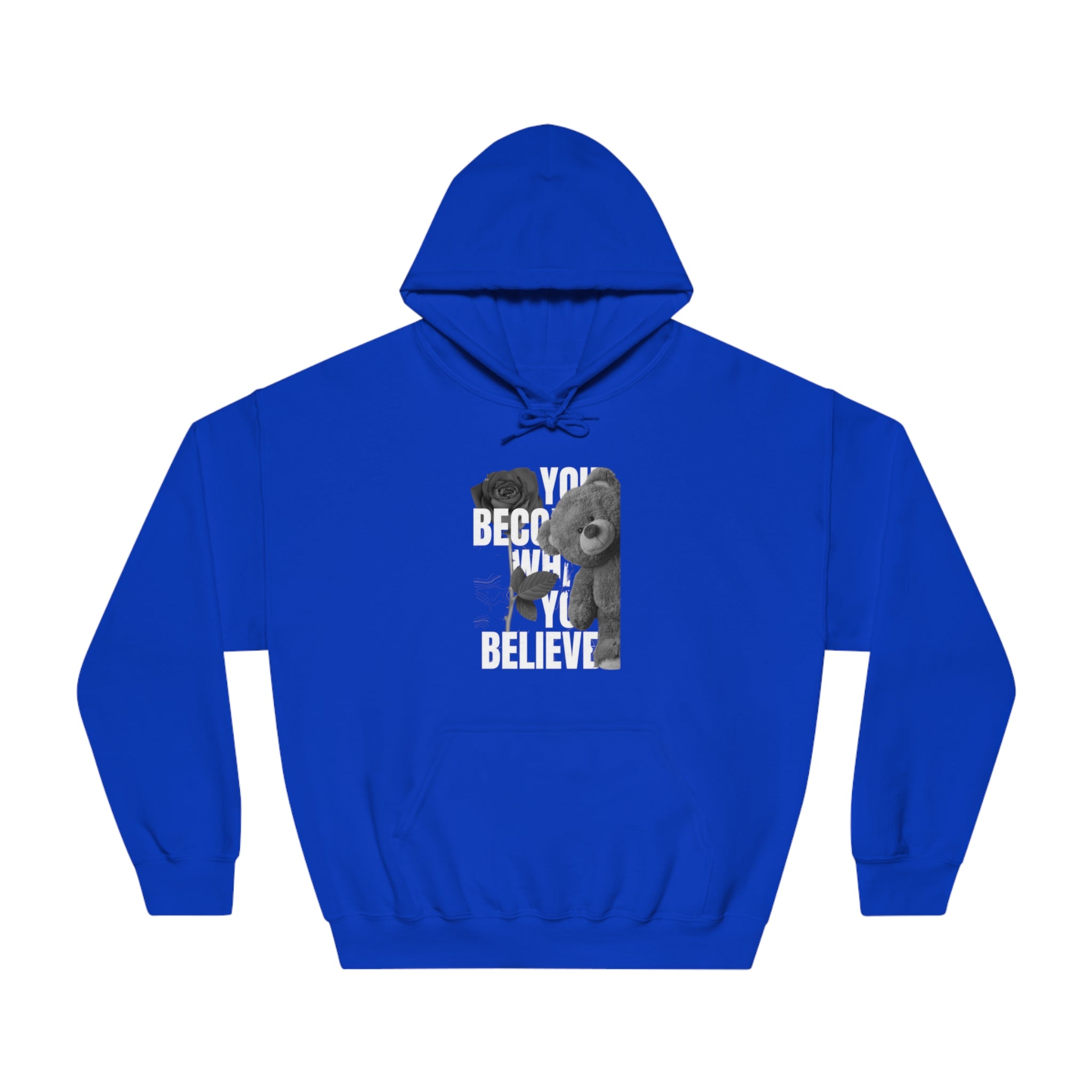 You Become What You Believe' Hoodie - Inspiring Confidence and Style, Empowerment Fashion, Believe In Yourself