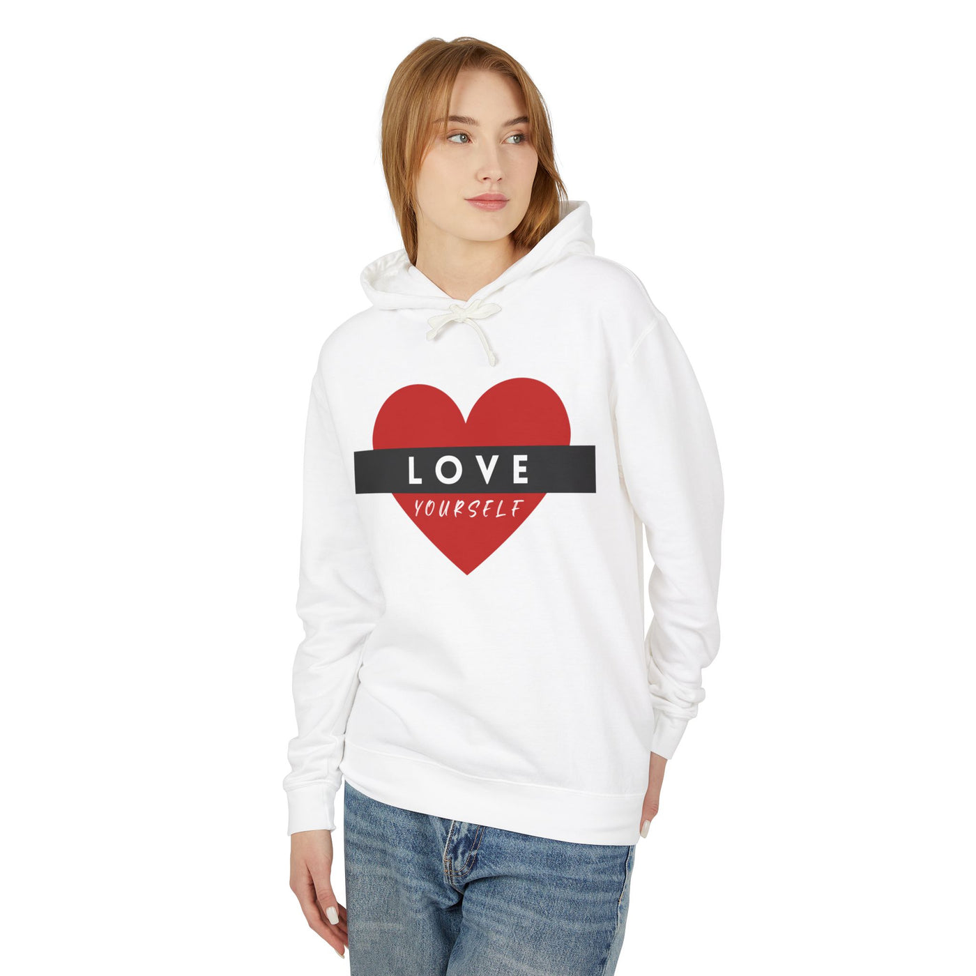 Love Yourself Valentine's Day Hoodie - Self-Love & Empowerment Hoodie