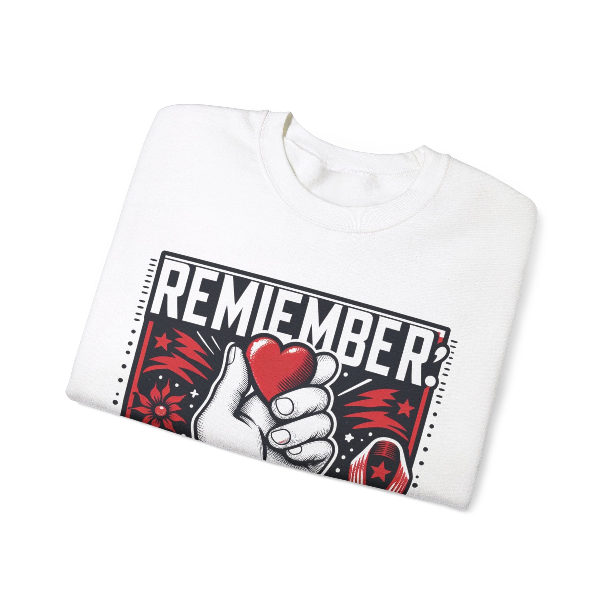 Empowerment Series: 'Remember, Reflect, Act' Sweatshirt - Embrace Your Journey in Style