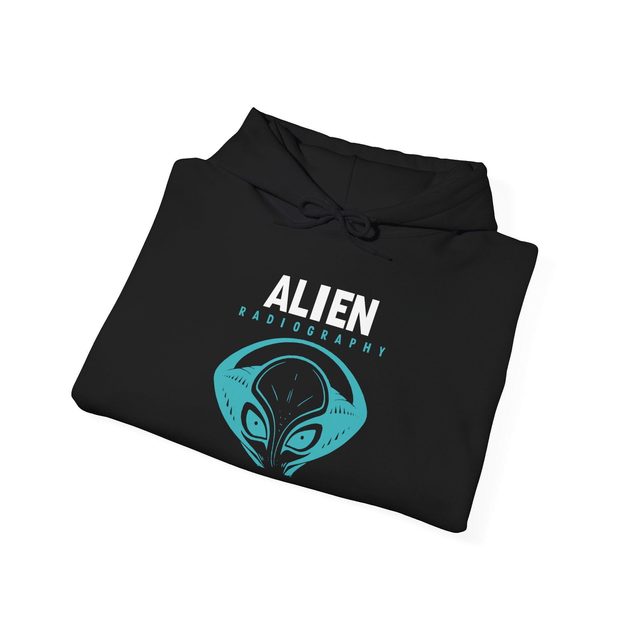 Cosmic Radiography Hoodie - Extraterrestrial Design for Space Lovers