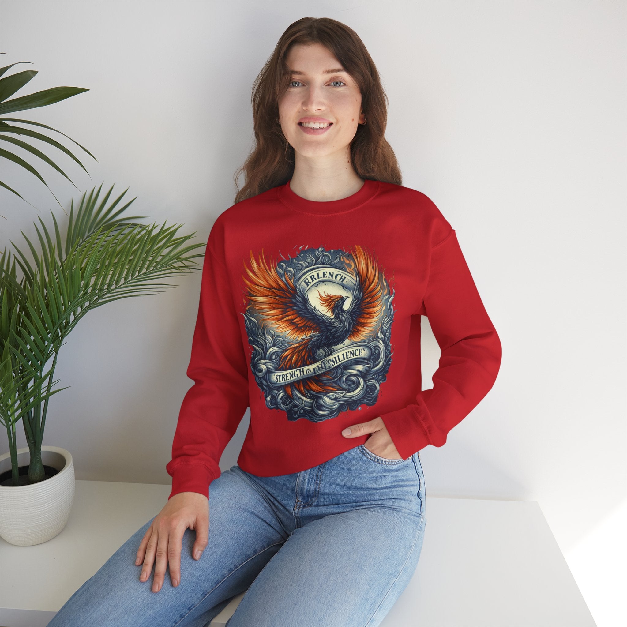 Empowerment Embodied: Strength in Resilience Sweatshirt