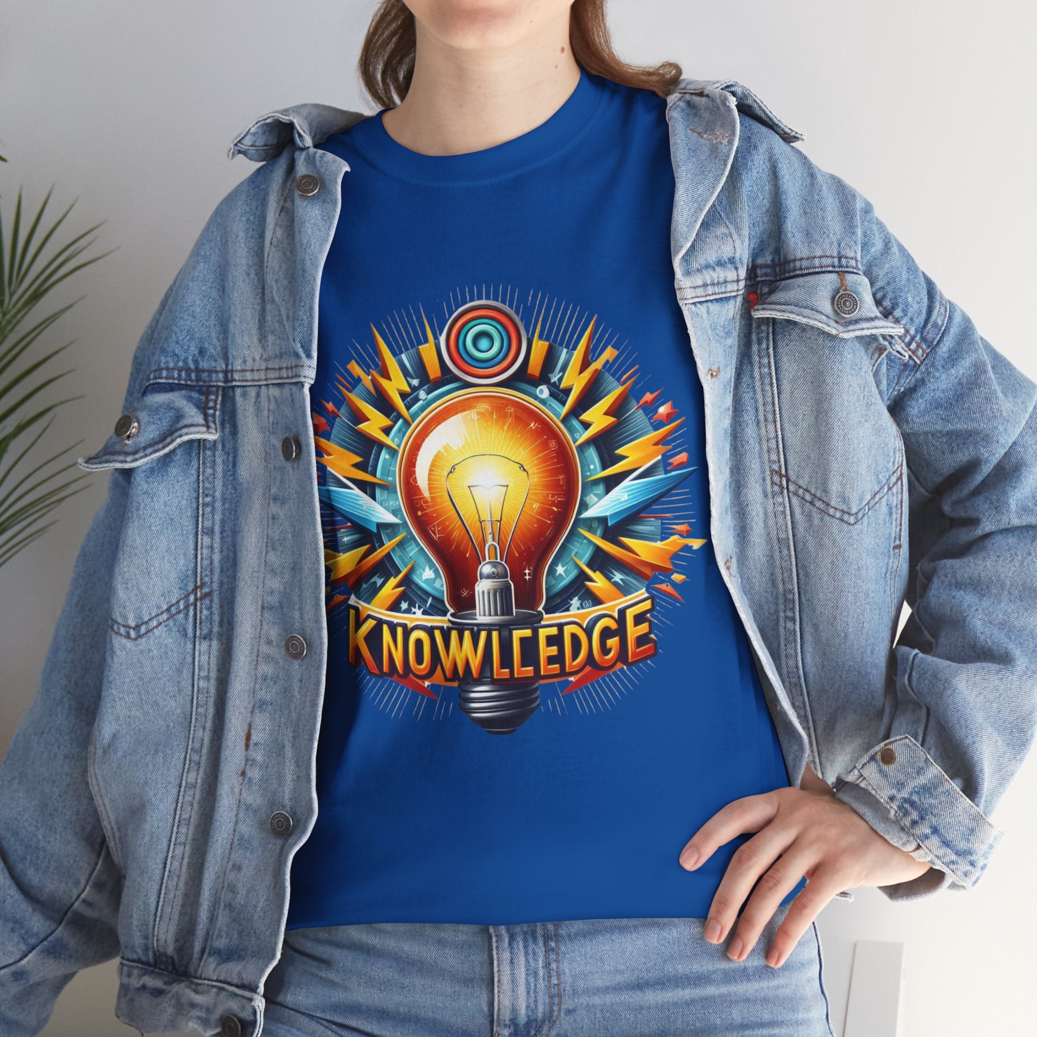 Empowerment Collection: 'Knowledge is Power' Inspirational T-Shirt