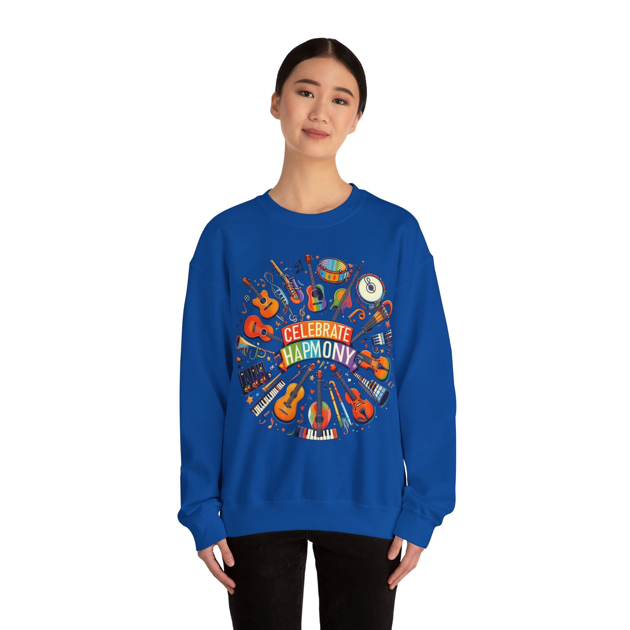 Celebrate Harmony Sweatshirt: Embrace Comfort and Style in Every Stitch