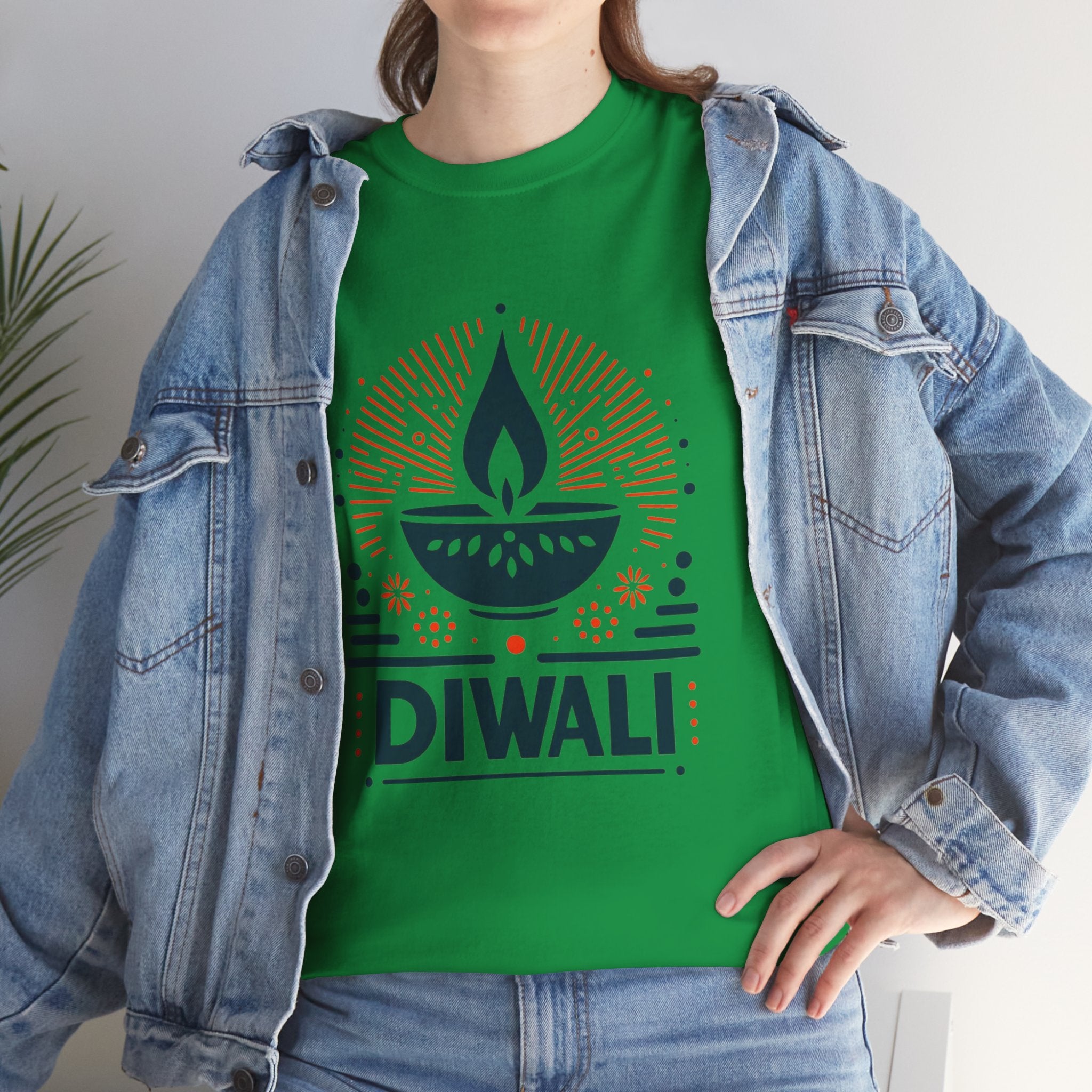 Diwali Celebration T-Shirt | Illuminate Your Style with Elegance