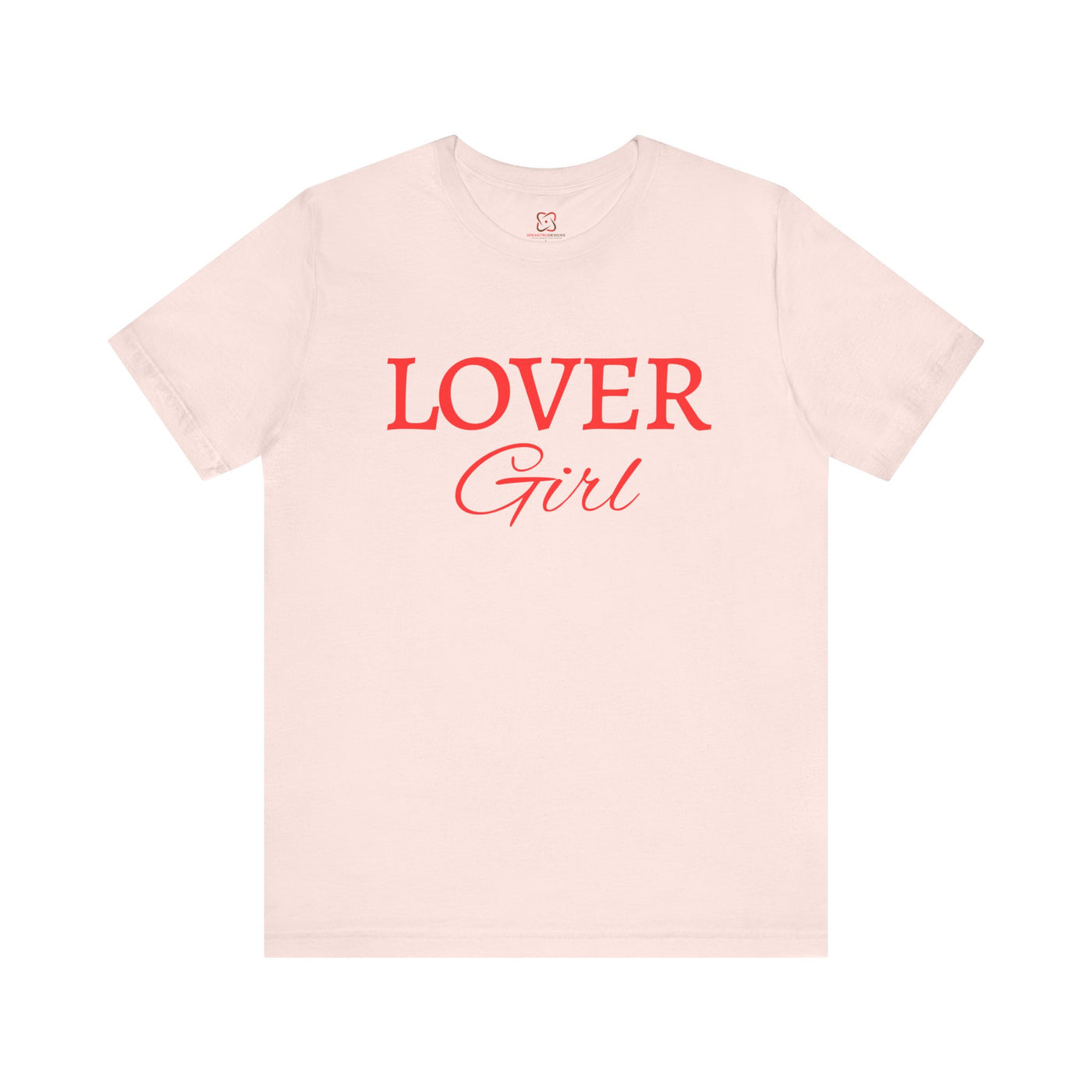 Lover Girl Valentine's Day T-Shirt - Cute & Playful Heart Design