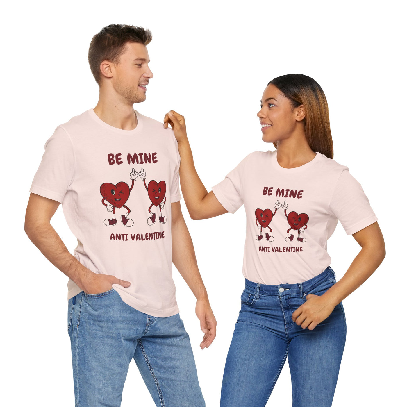 Be Mine (Anti-Valentine's Day) T-Shirt - Funny & Sarcastic Valentine's Day Tee"