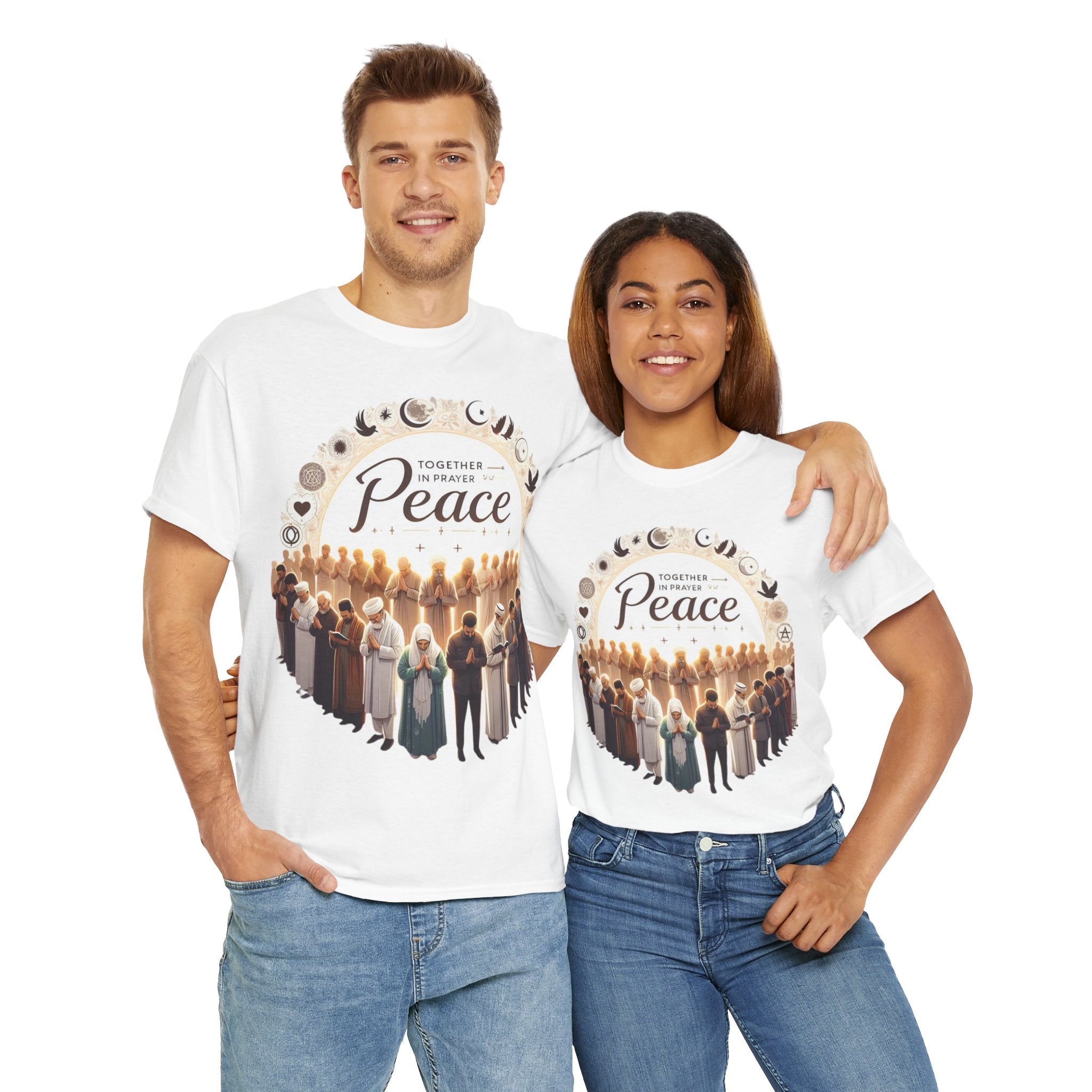 Empowerment Collection: 'Together for Peace' Unisex T-Shirt – Spread Unity and Harmony"