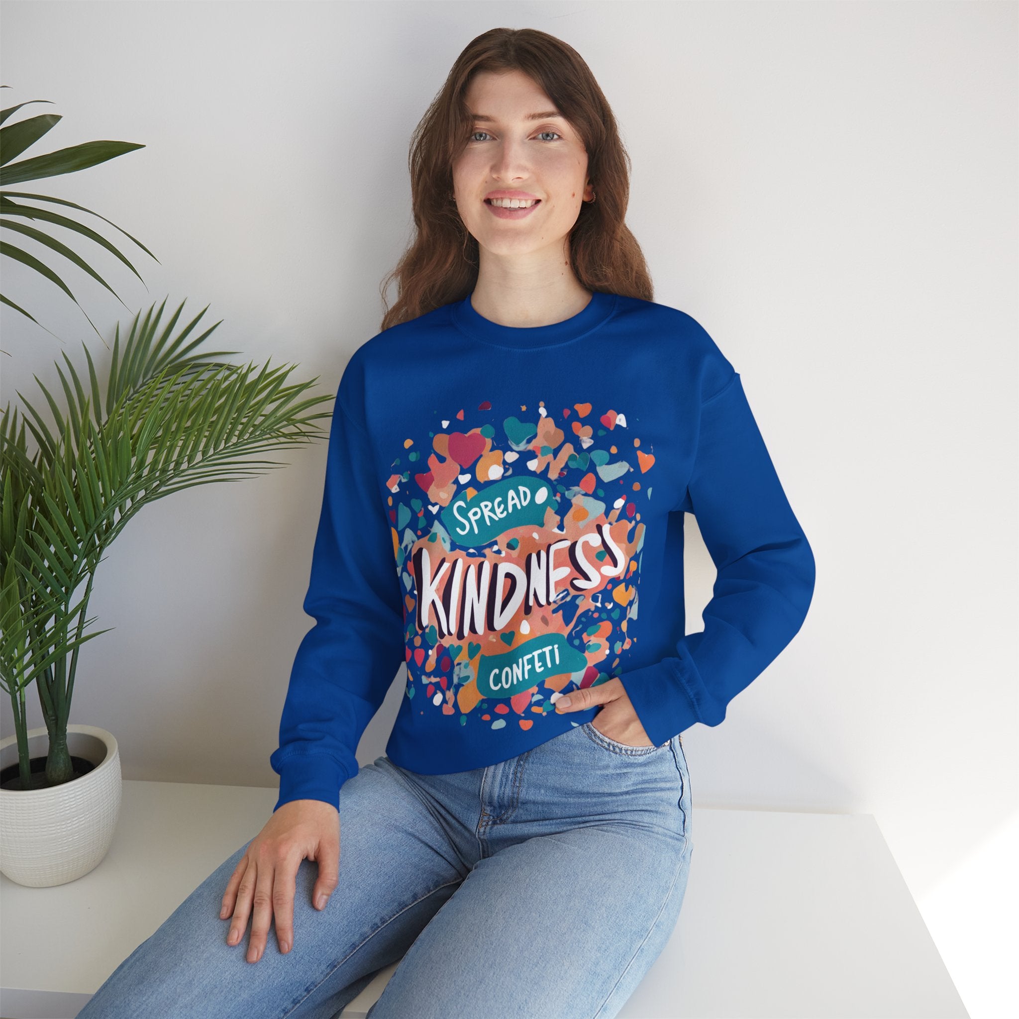 Sprinkle Kindness Everywhere Sweatshirt - Spreading Positivity in Style