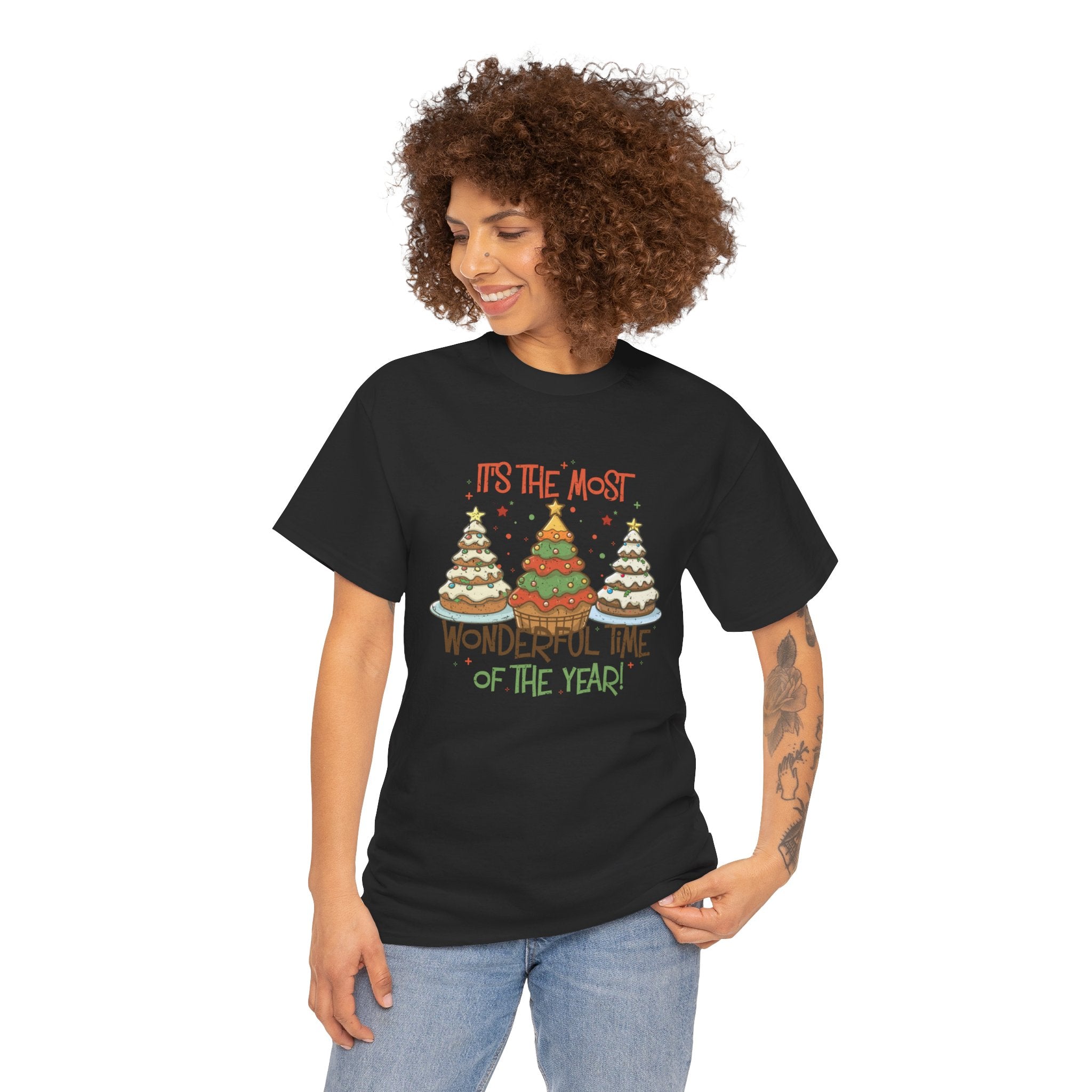 Vintage Holiday Vibes Tee: It's the Most Wonderful Time of the Year