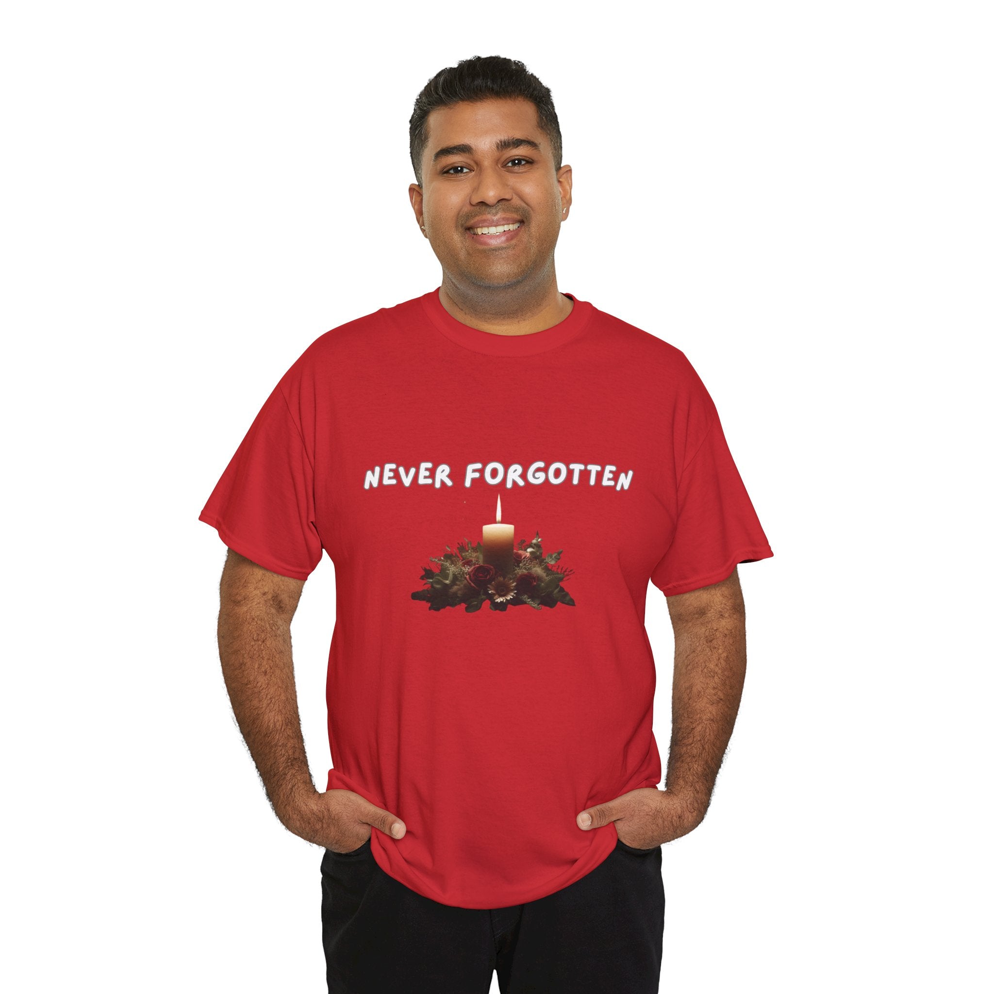 Never Forgotten Memorial T-Shirt: Honor Loved Ones with Timeless Tribute