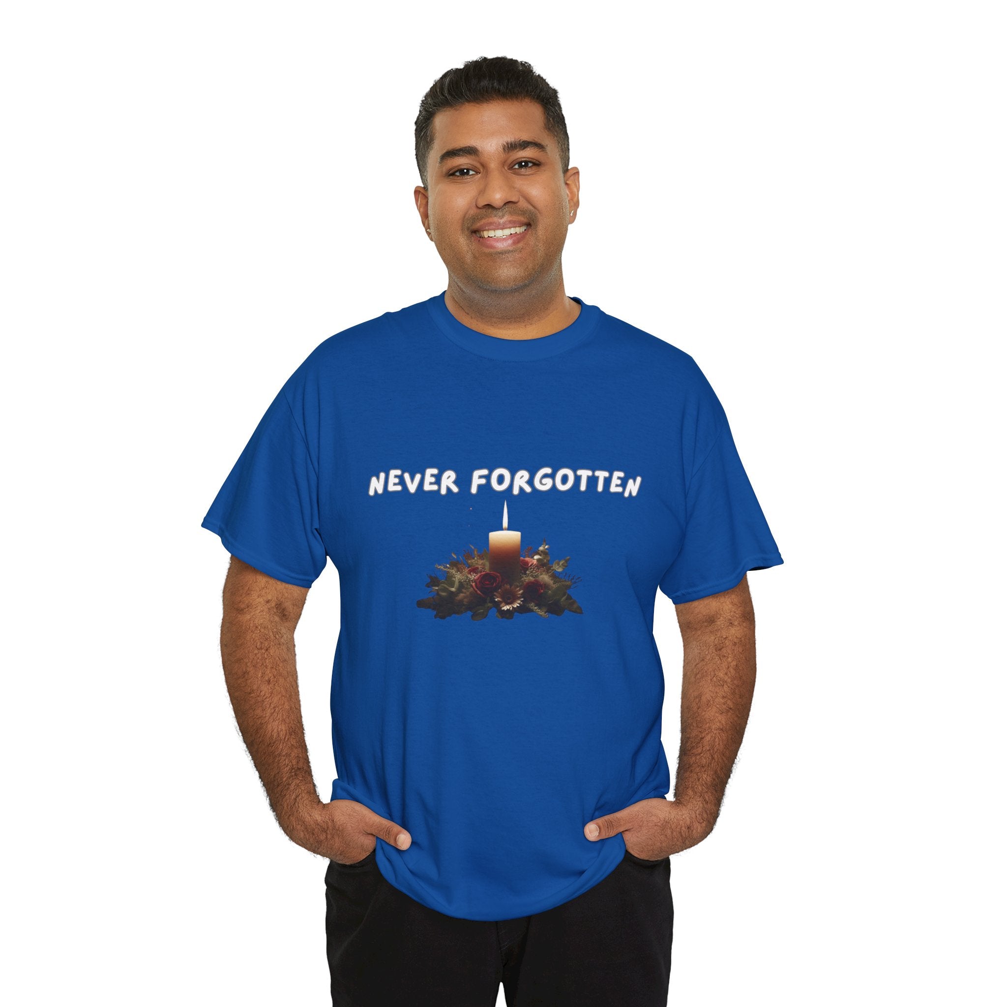 Never Forgotten Memorial T-Shirt: Honor Loved Ones with Timeless Tribute