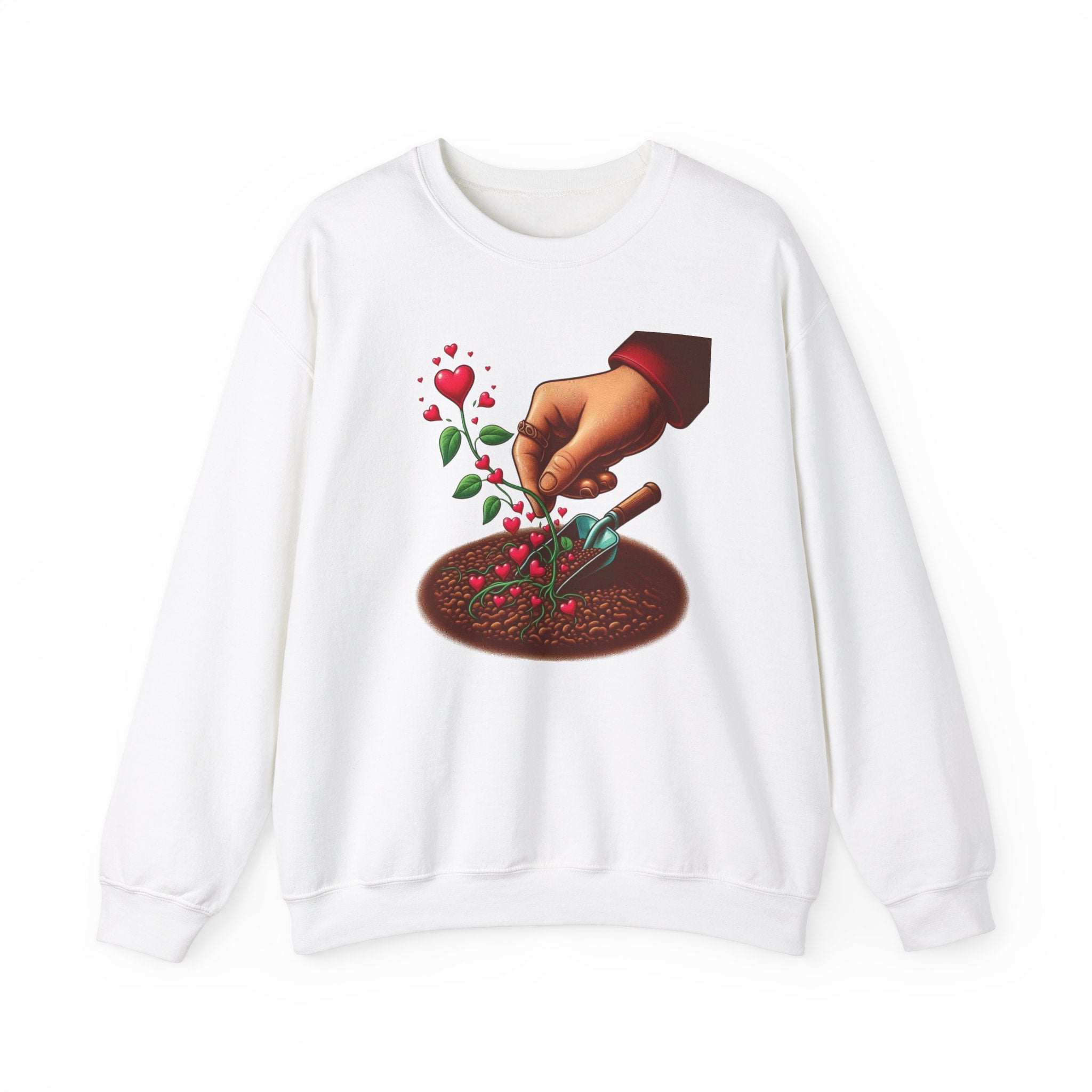 Plant Kindness, Grow Love Sweatshirt - Cultivate Compassion in Style"