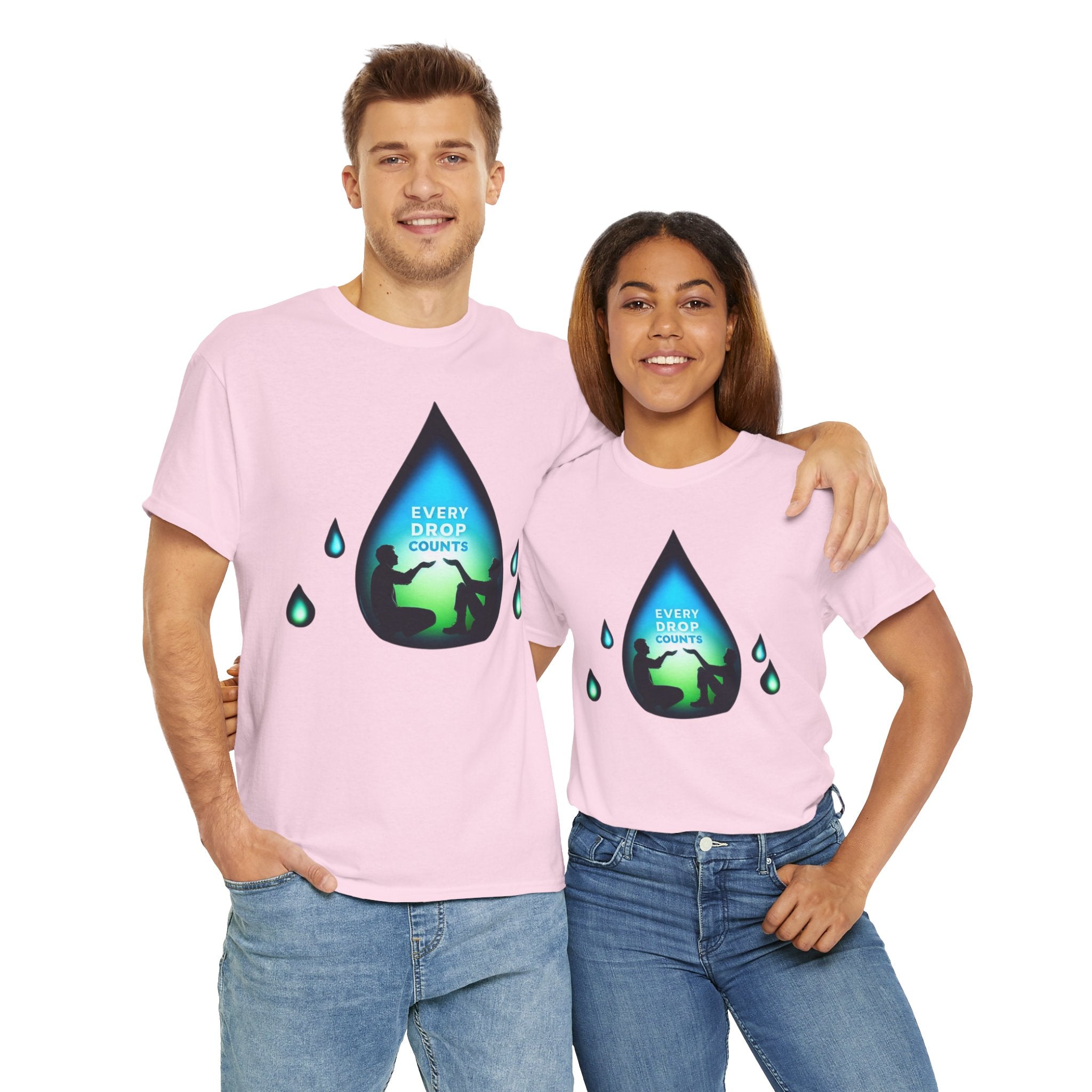 Every Drop Counts T-Shirt: Make a Statement with Sustainable Style