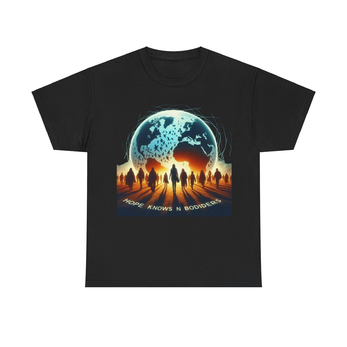 Borderless Hope: Empowering T-Shirt