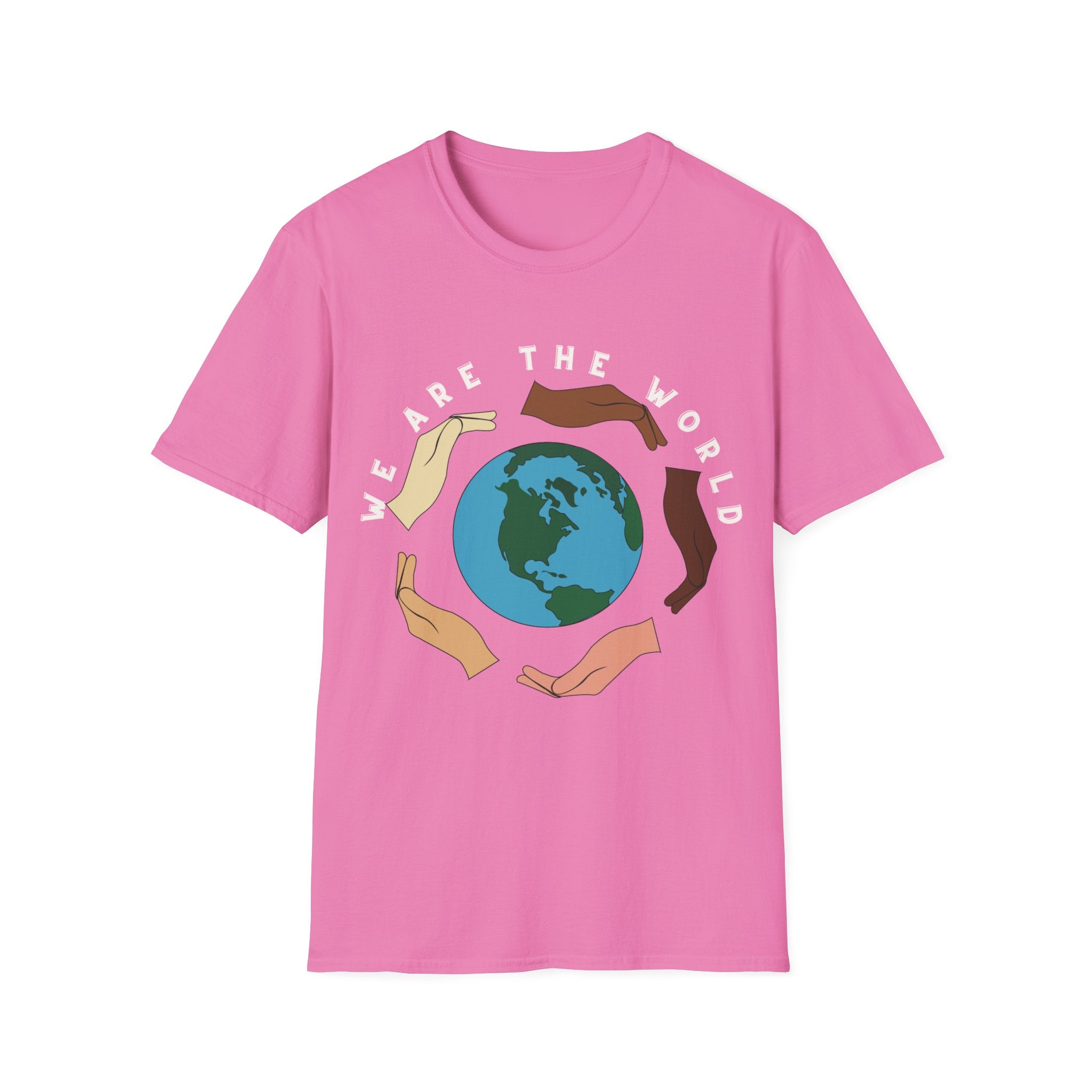 Global Unity 'We Are the World' T-Shirt: Stand Together in Style