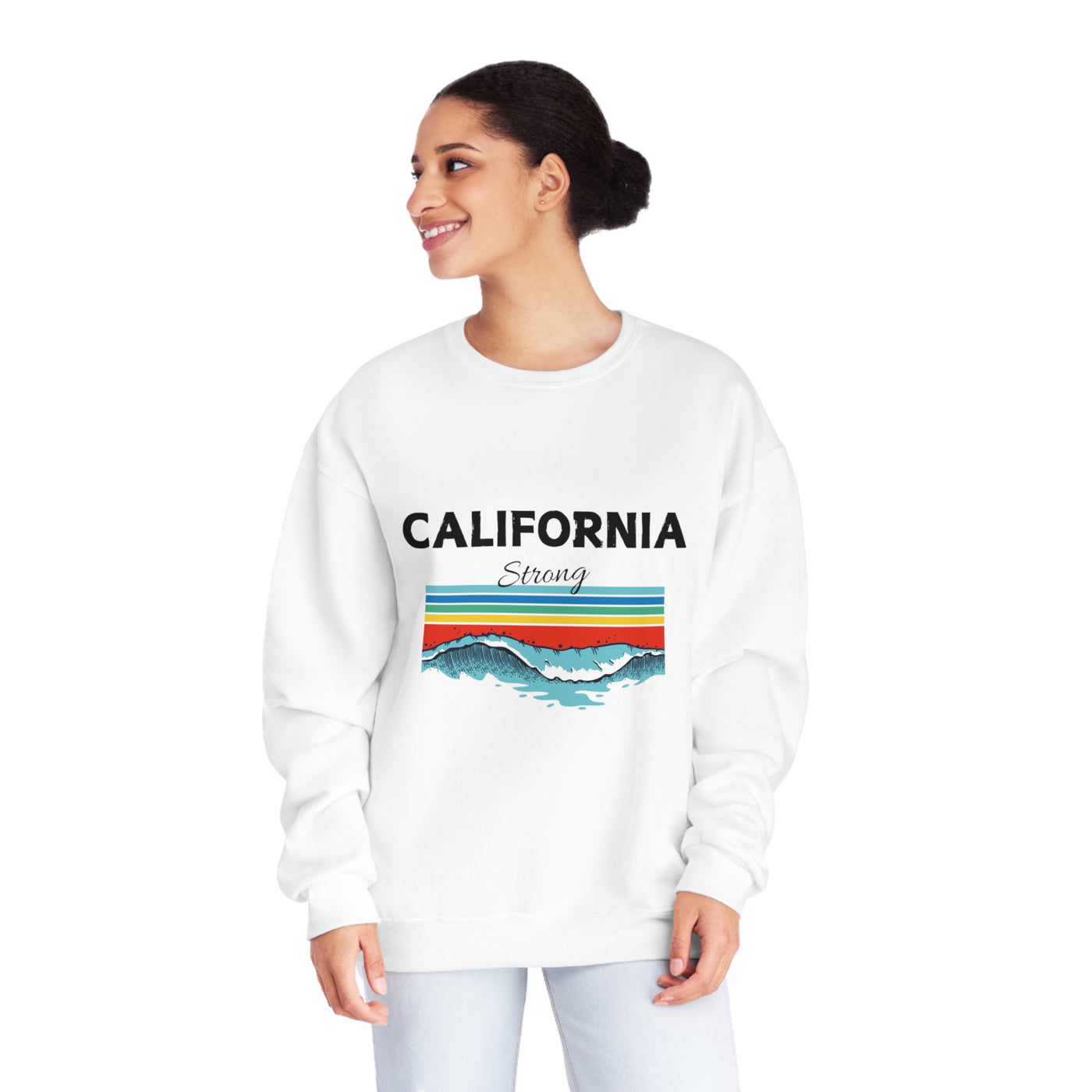 California Strong Sweatshirt & T-Shirt - Pray for Los Angeles and Support Wildfire Resilience