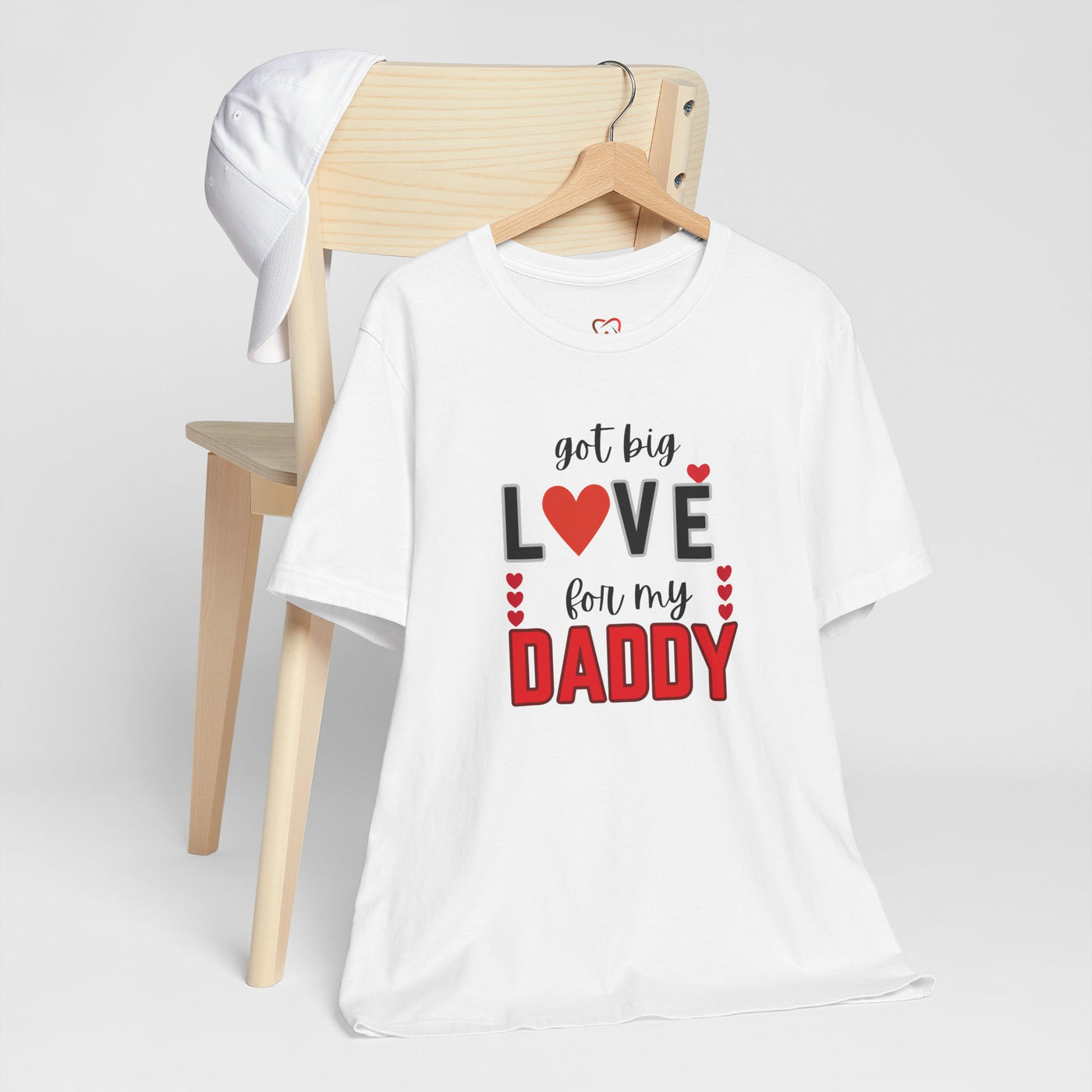 Got Big Love for My Daddy Valentine's Day T-Shirt - Cute Father's Day Gift Idea"