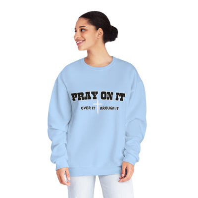 Christian Sweatshirt, Pray On It Sweatshirt, Pray Over It Sweatshirt, Religious Sweater, Boha Sweatshirt , Bible Verse, Inspirational Sweat