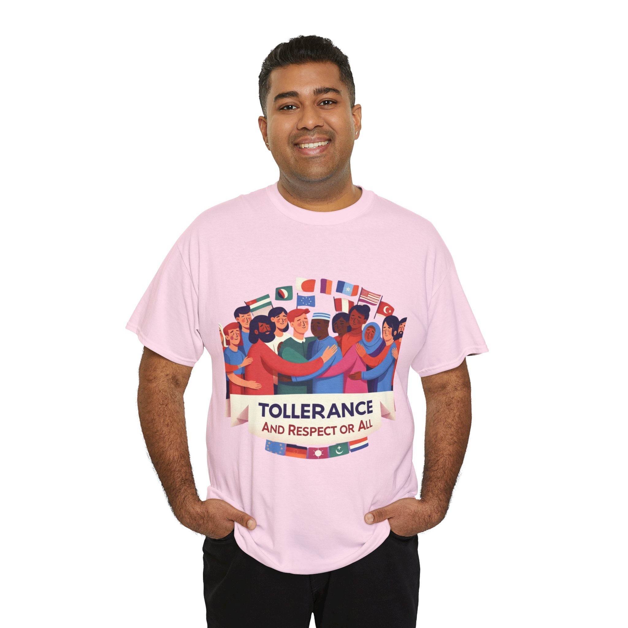 Empathy in Every Thread: Tolerance and Respect for All T-Shirt