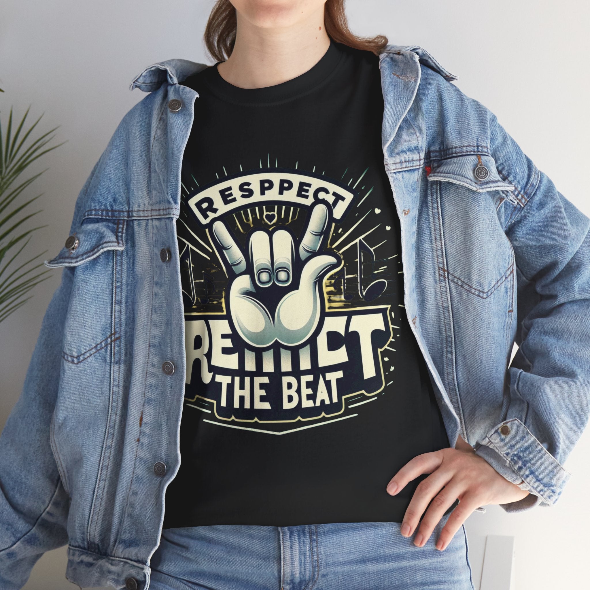 Respect the Beat T-Shirt: Embrace Your Rhythm in Style