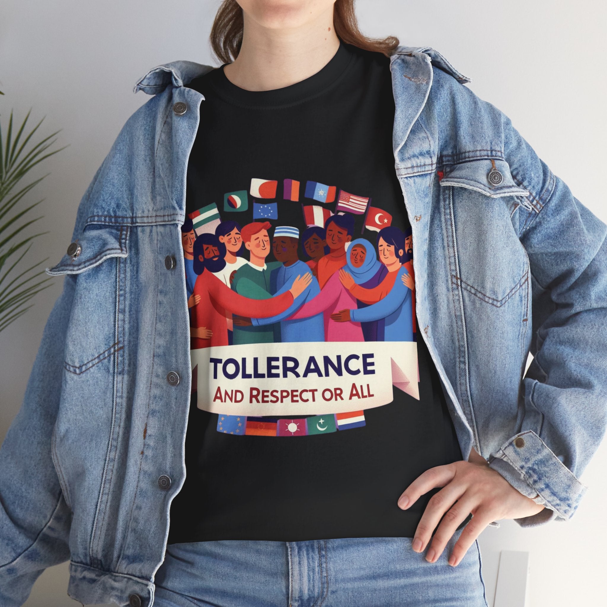 Empathy in Every Thread: Tolerance and Respect for All T-Shirt