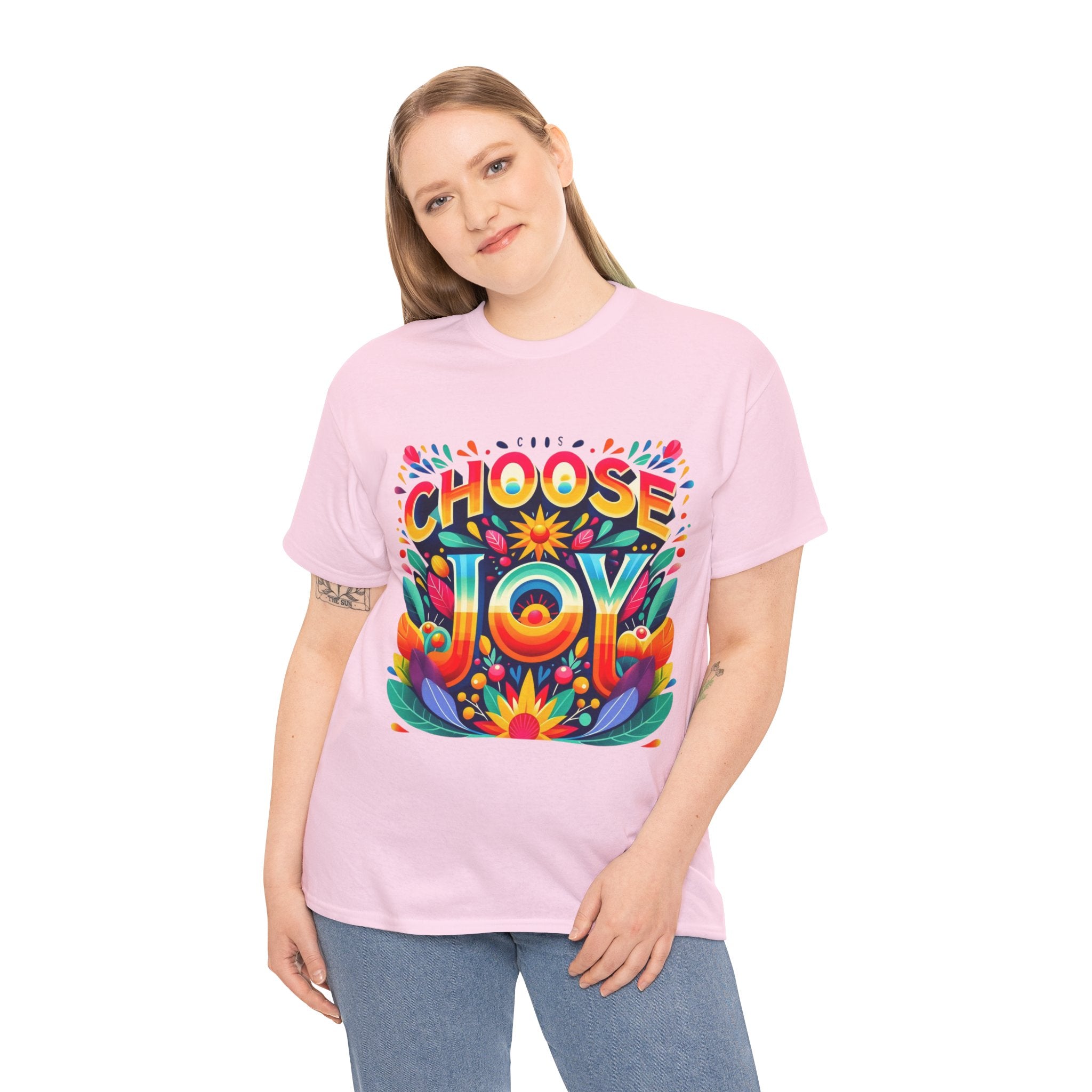 Choose Joy T-Shirt: Spread Positivity with Stylish Comfort