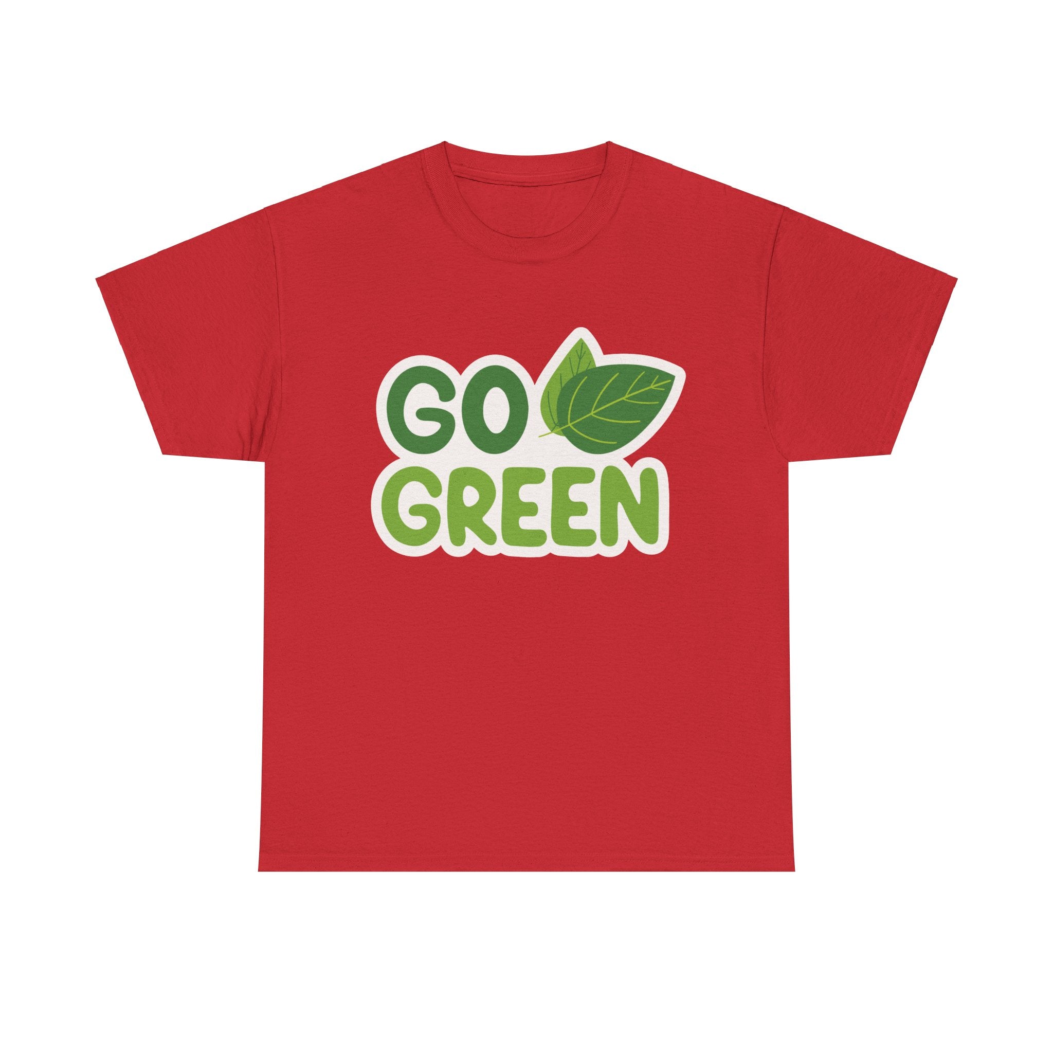 Earth Day Go Green T-Shirt: Eco-Friendly Tee for Environmental Enthusiasts