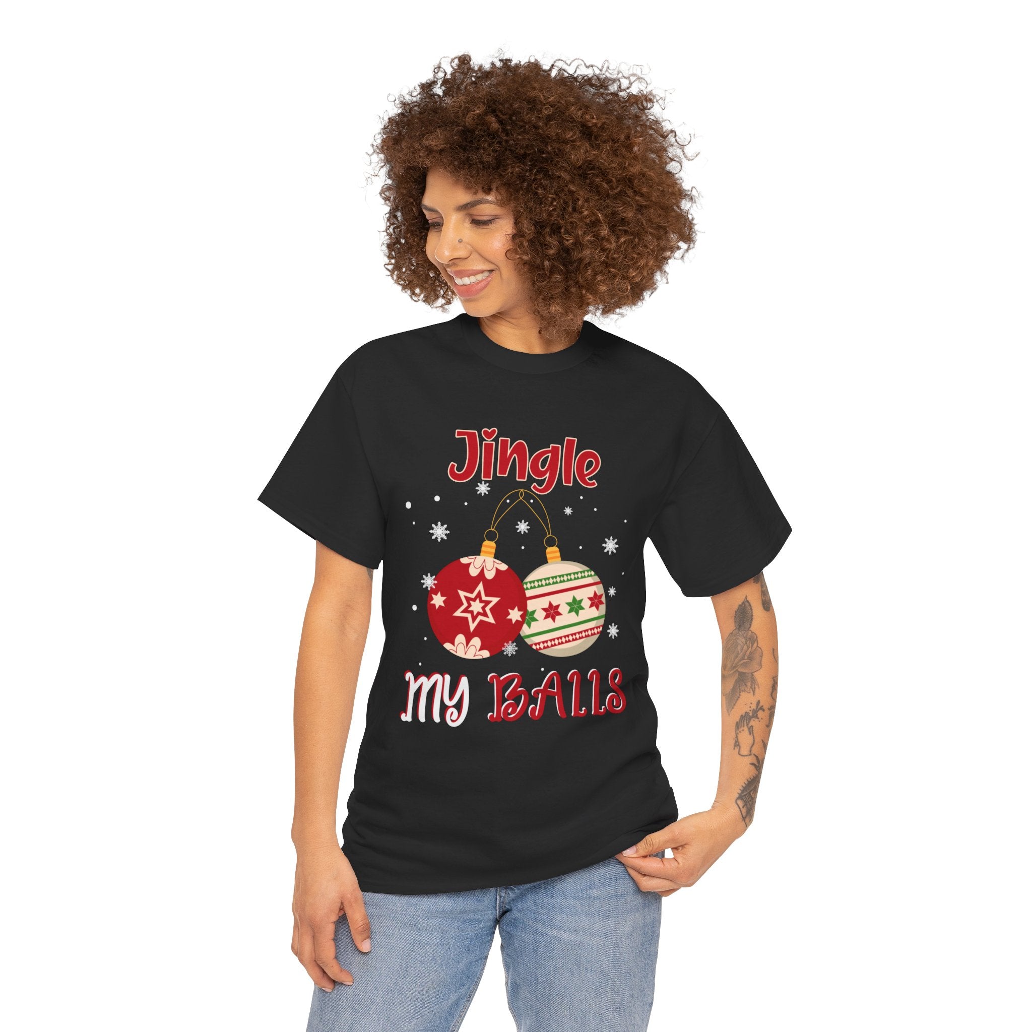 Jingle My Balls Funny Christmas T-Shirt