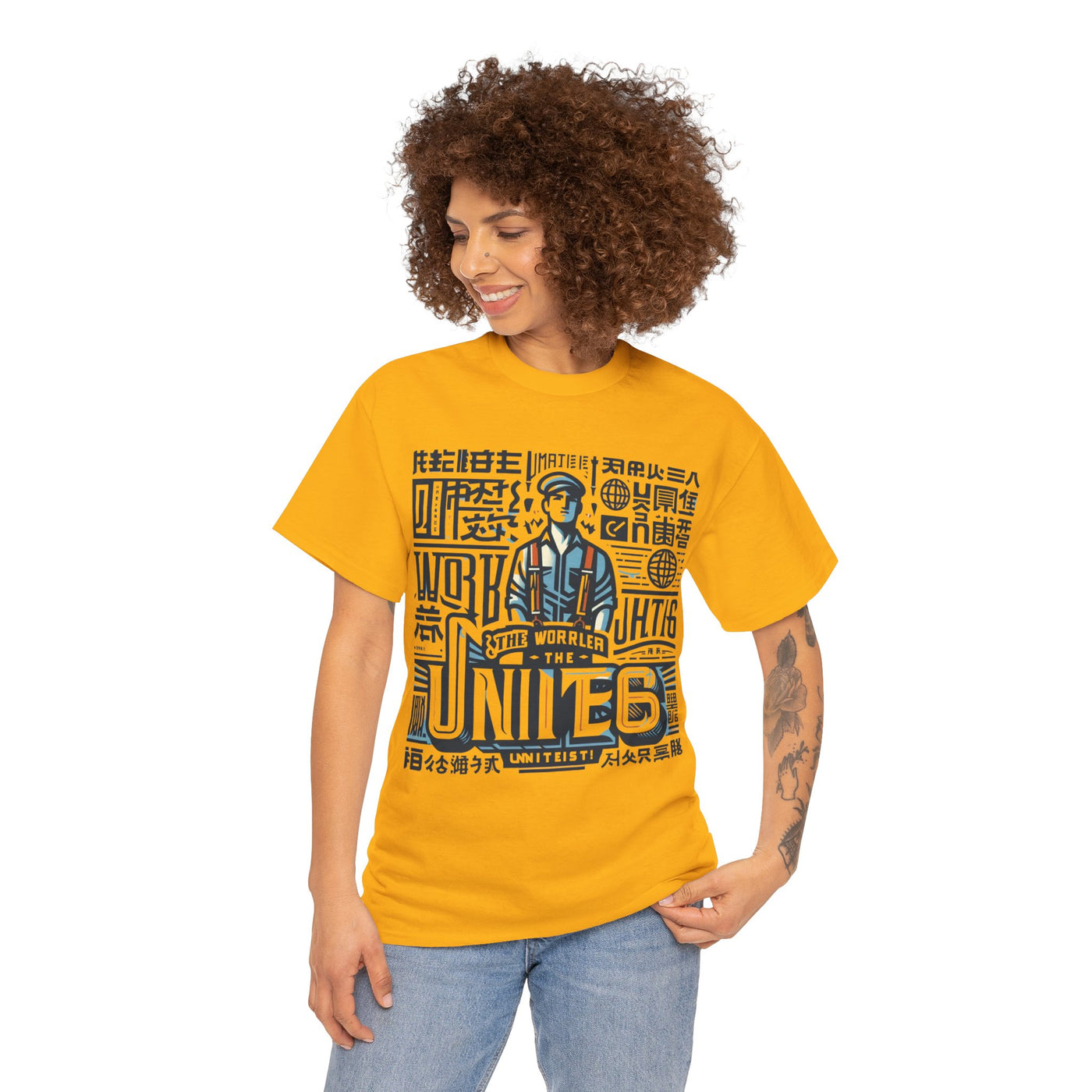 International Labor Day T-Shirt: Global Unity, One Language