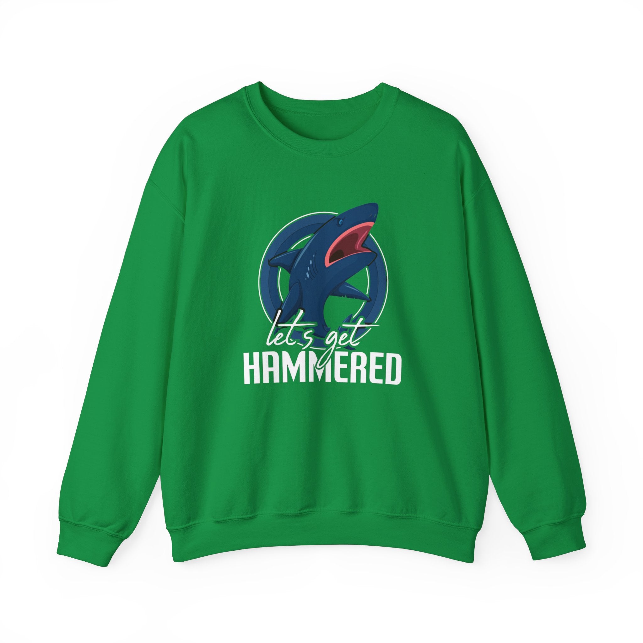 Cozy 'Let's Get Hammered' Sweatshirt - Funny Drinking Quote Apparel