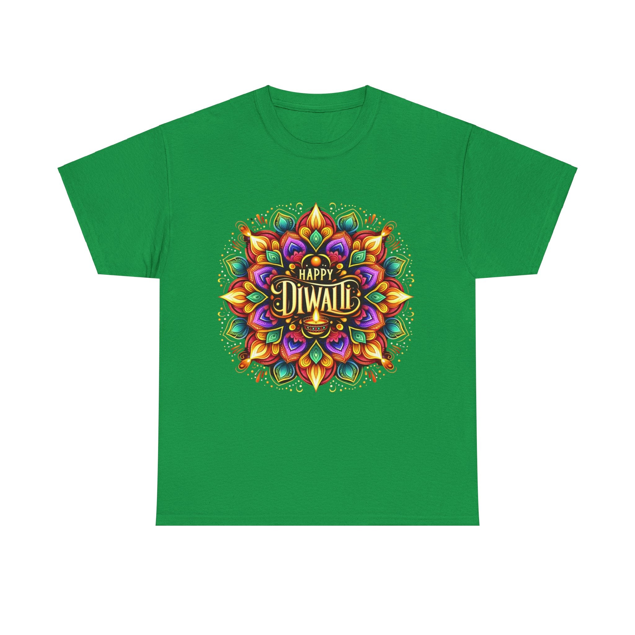 Celebrate Diwali in Style: 'Happy Diwali' T-Shirt for Festive Spirit