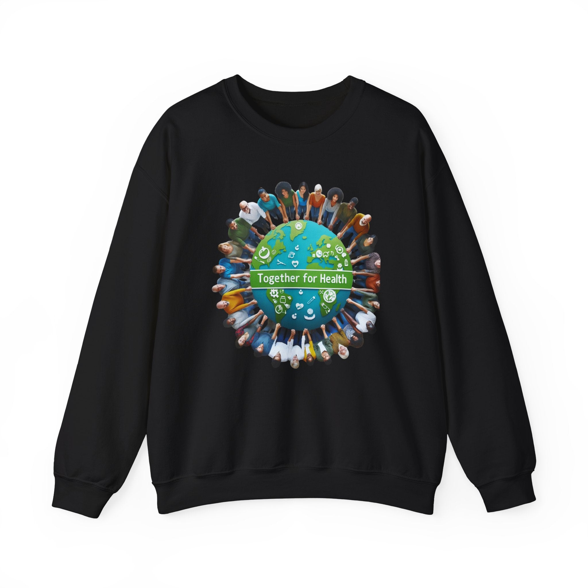 Cozy Comfort: Together for Health Sweatshirt - Supportive Style for Wellness Warriors