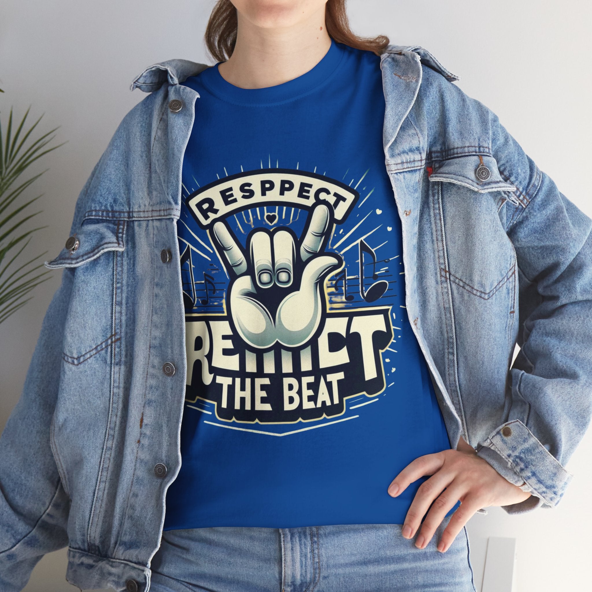 Respect the Beat T-Shirt: Embrace Your Rhythm in Style